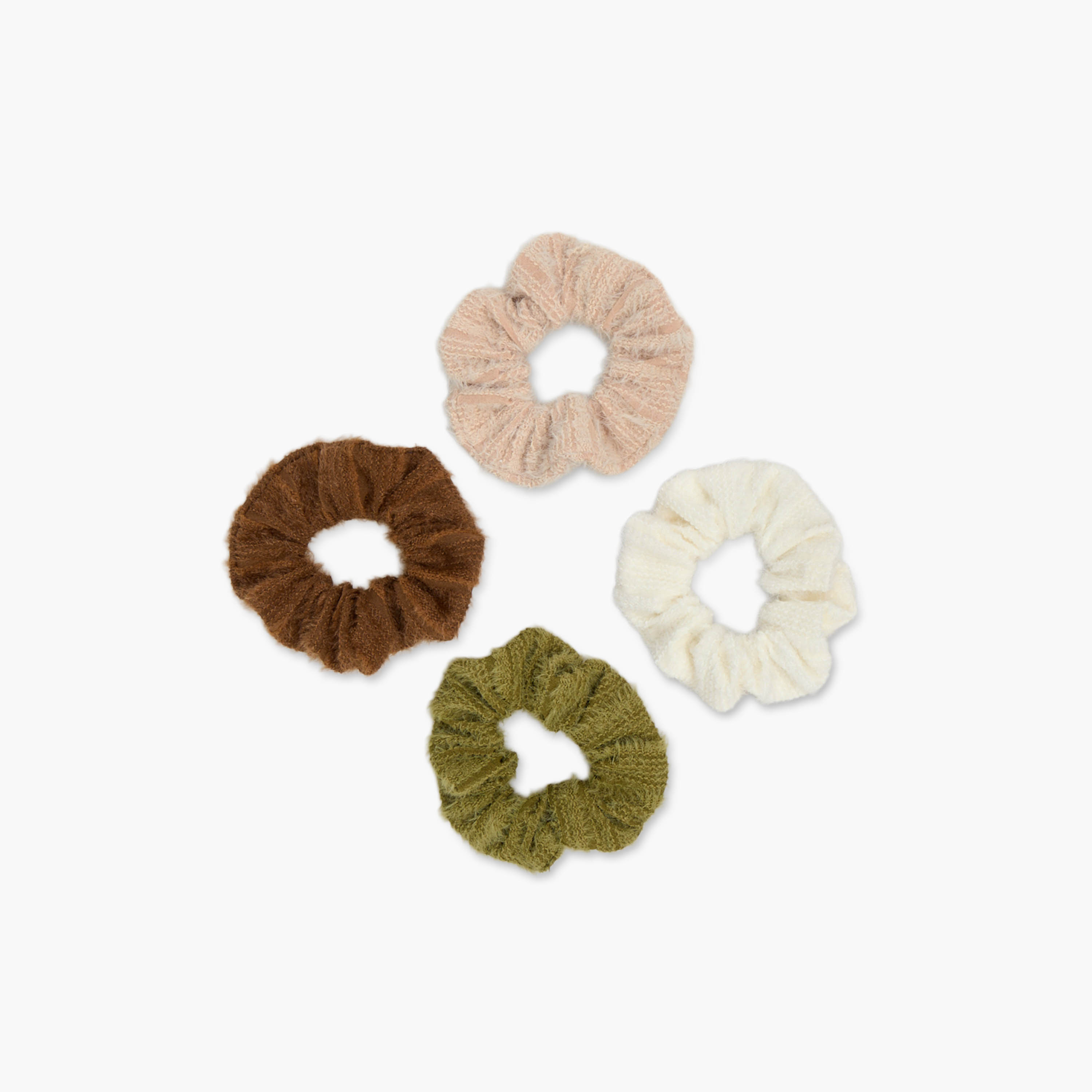 Pack of 4 Hair Scrunchie-women-hairaccessories-scrunchies-image-4