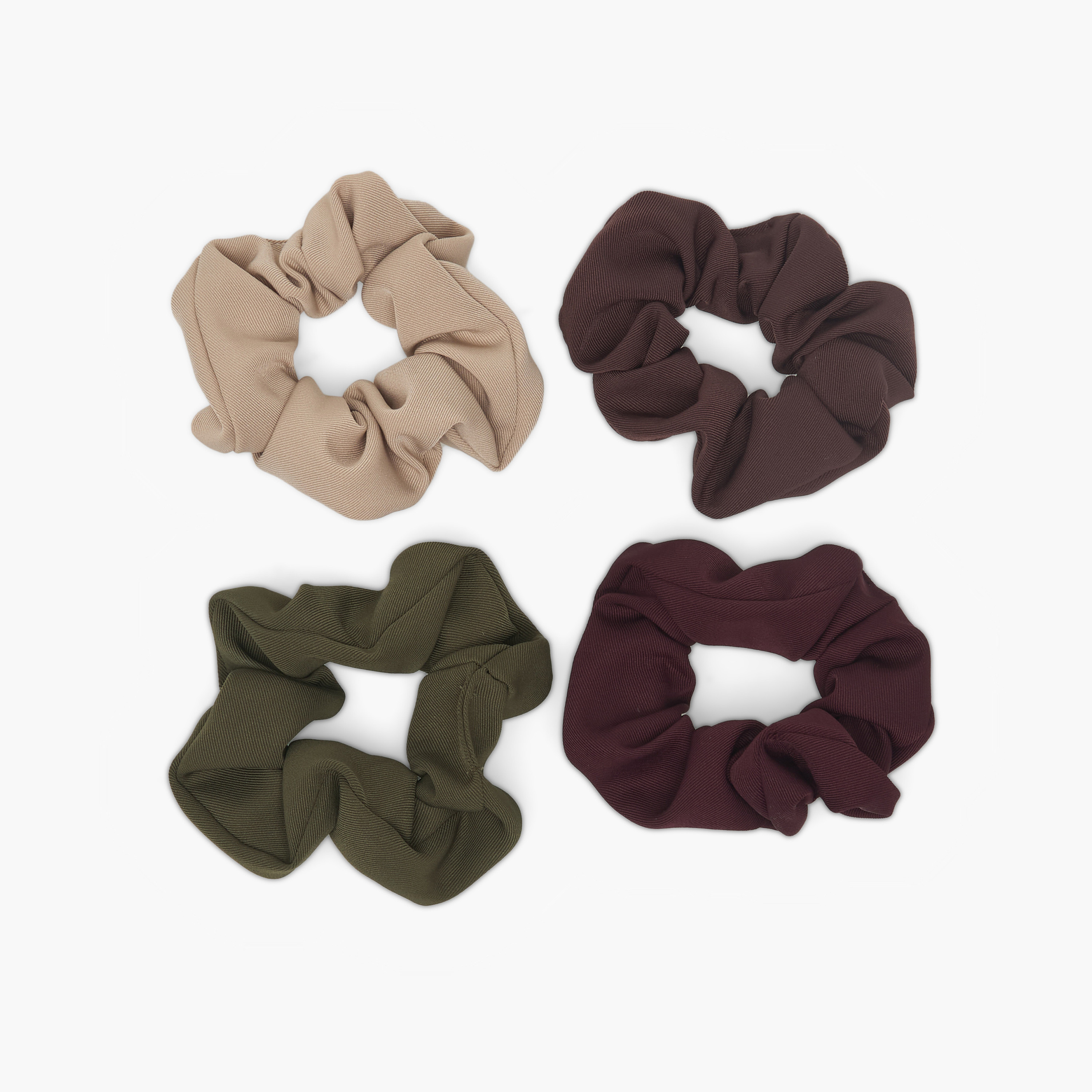 Pack of 4 Hair Scrunchie-women-hairaccessories-scrunchies-image-4