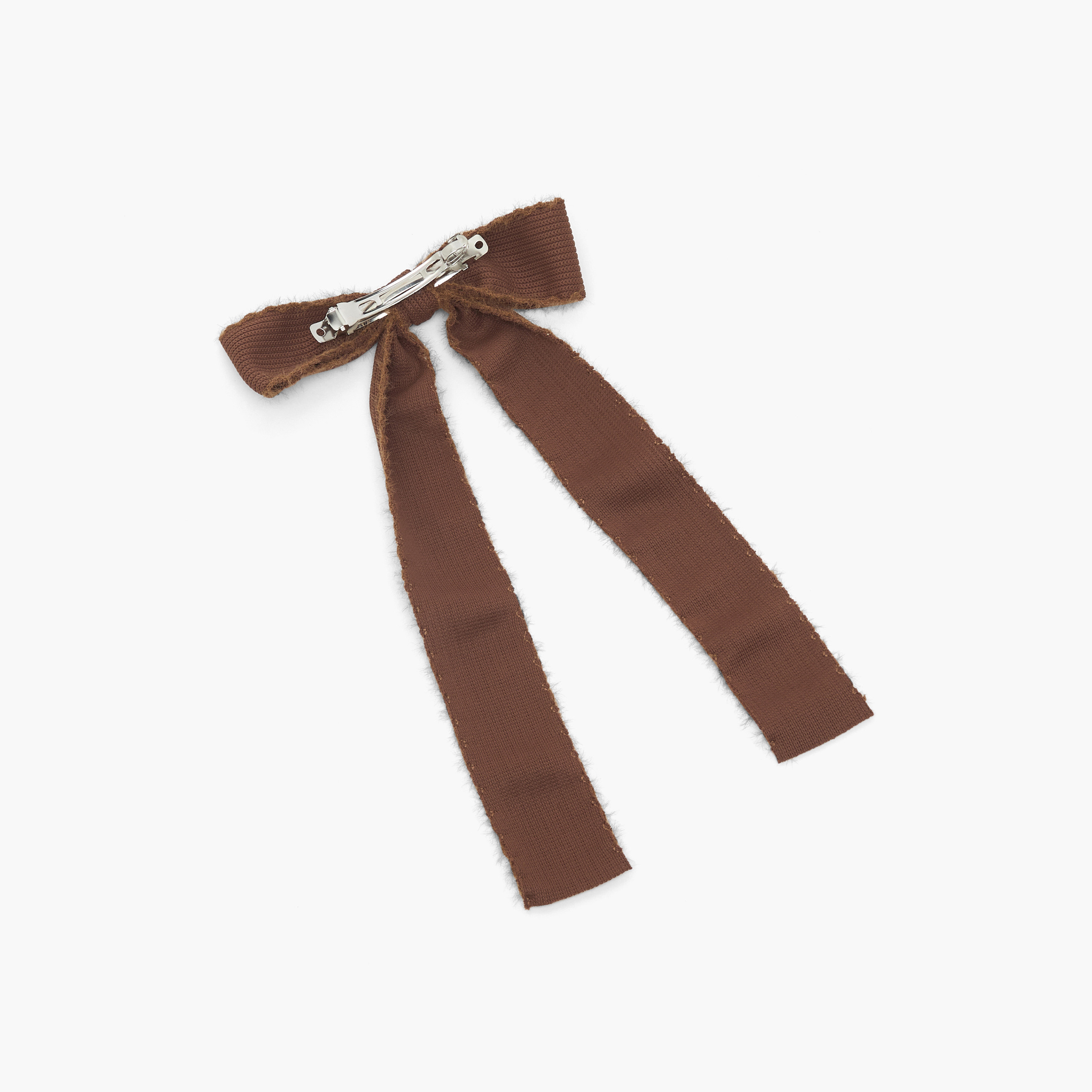 Barrette Hair Clip with Bow Accent-women-hairaccessories-clips-image-3