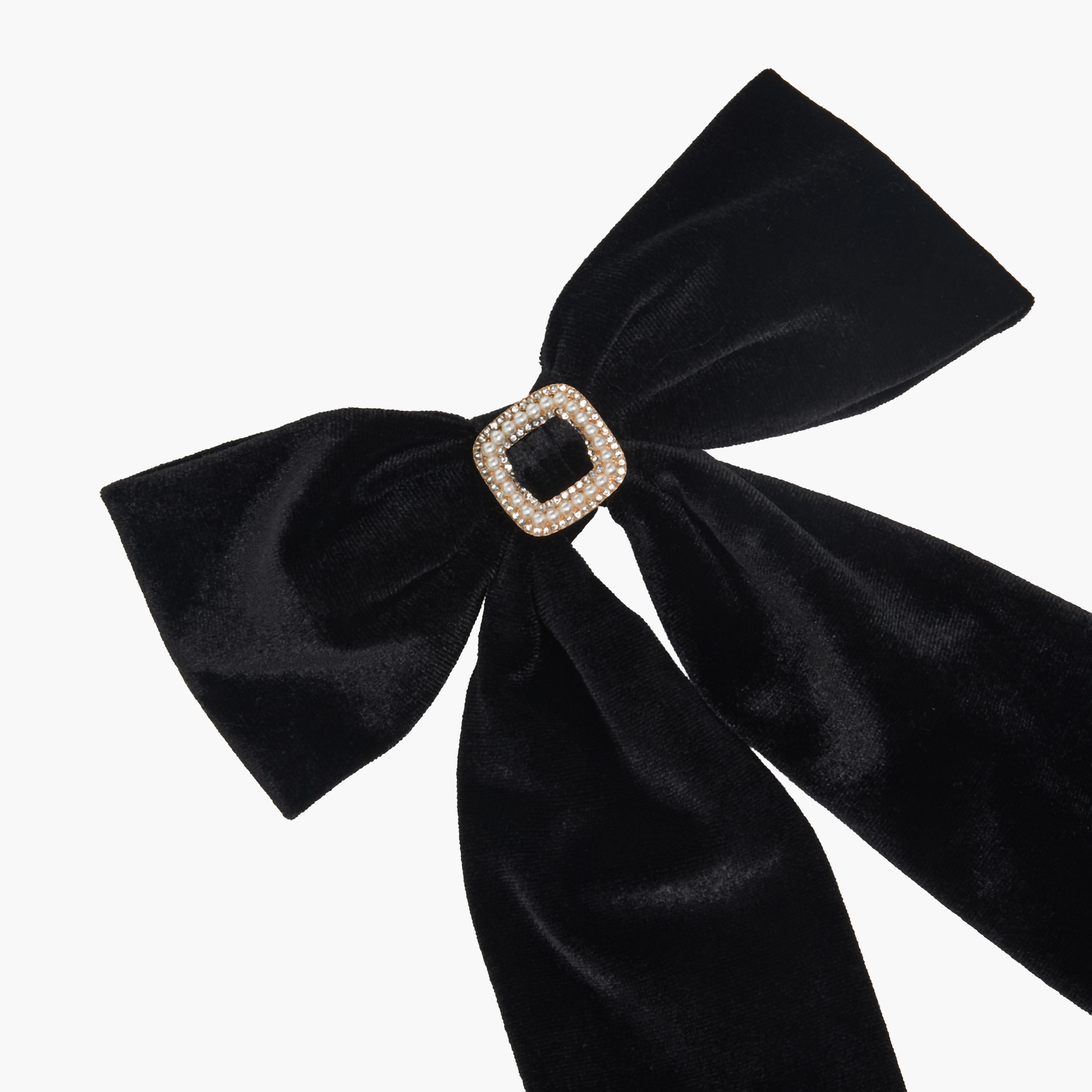 Bow Barrette Hair Clip with Pearl Detail-women-hairaccessories-clips-image-2