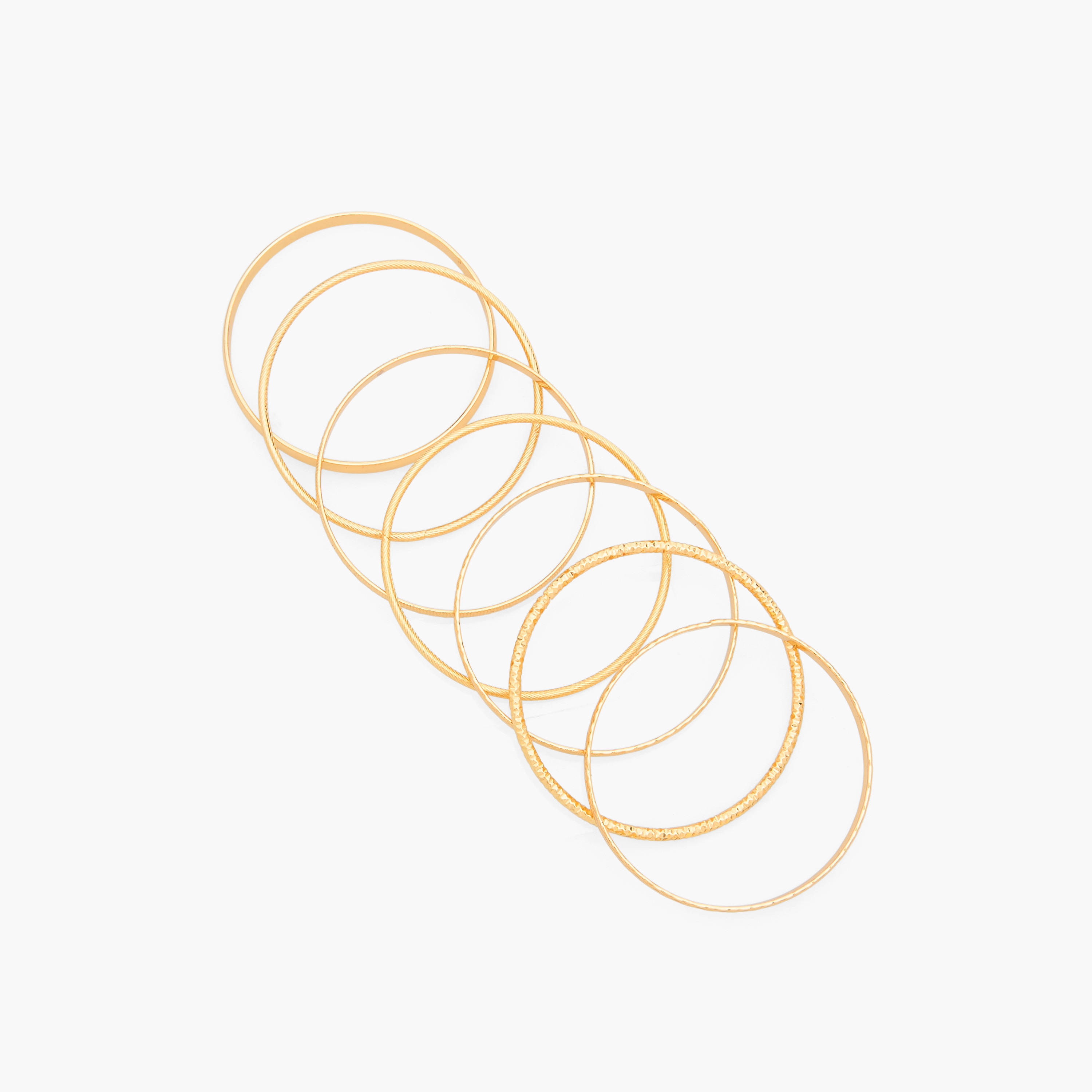 Gloo Pack of 7 Metal Bangles-women-watchesandjewellery-jewellery-banglesandbracelets-image-15
