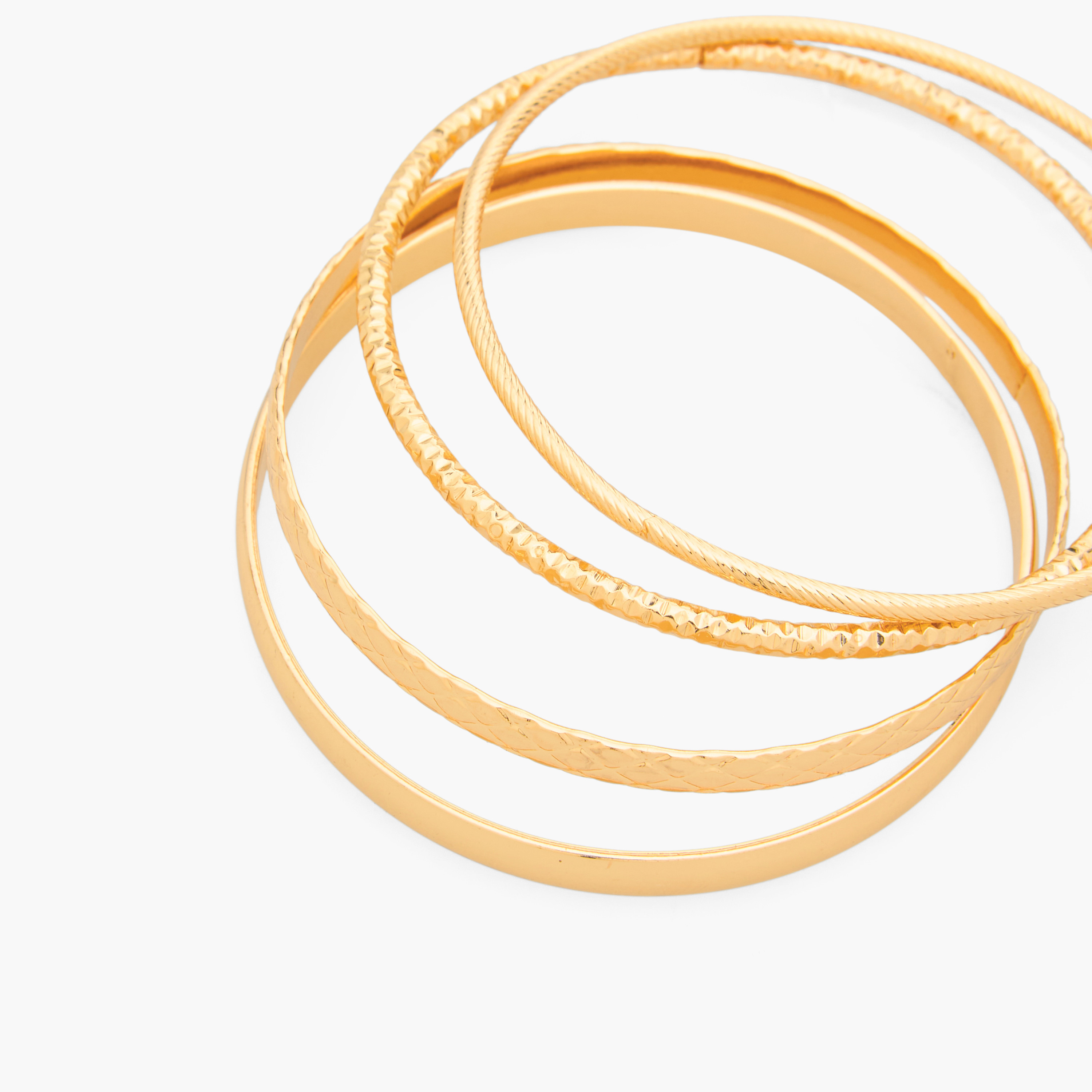 Gloo Pack of 7 Metal Bangles-women-watchesandjewellery-jewellery-banglesandbracelets-image-16