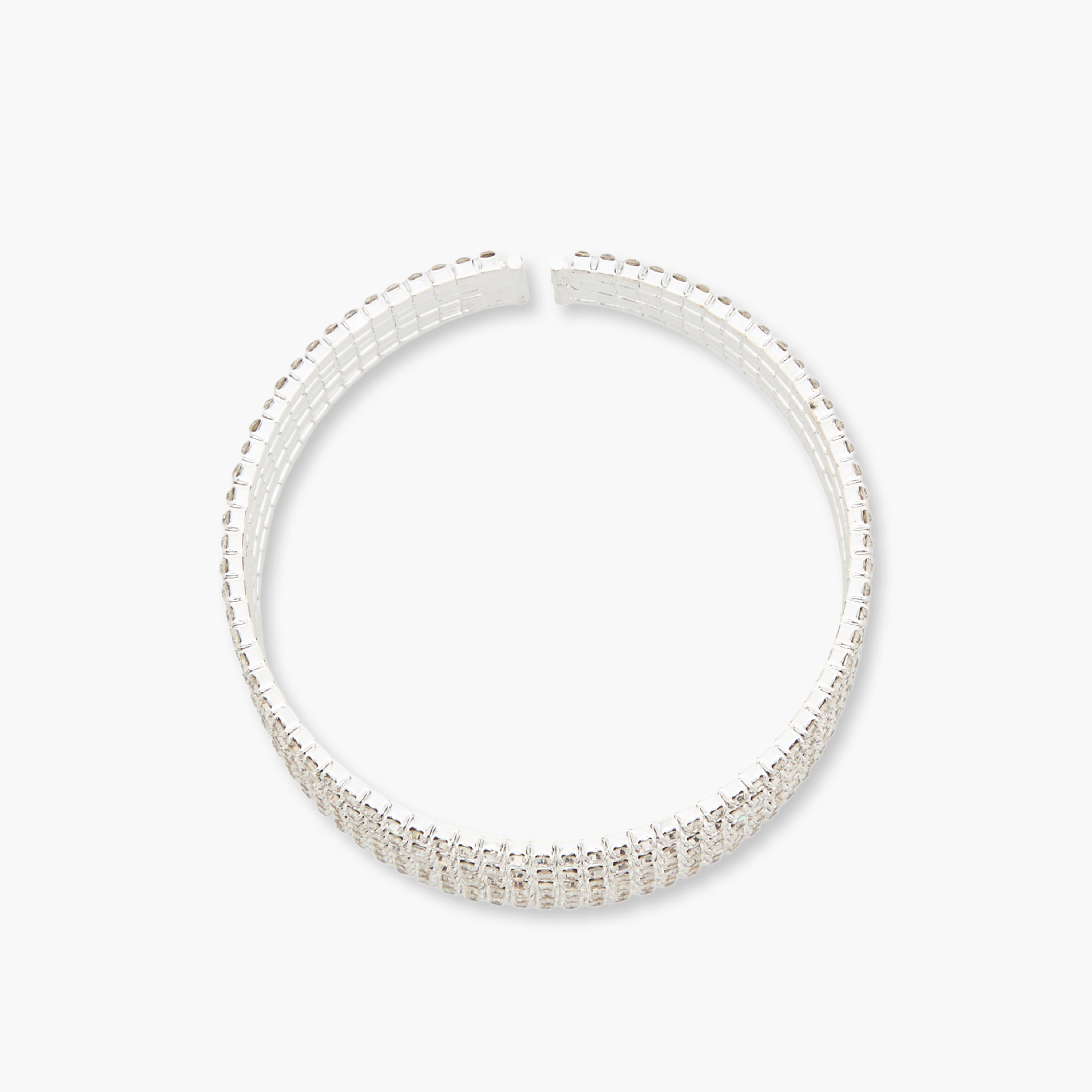سوار كف معدن مزين من سبلاش اكسيسوريز-women-watchesandjewellery-jewellery-banglesandbracelets-image-3