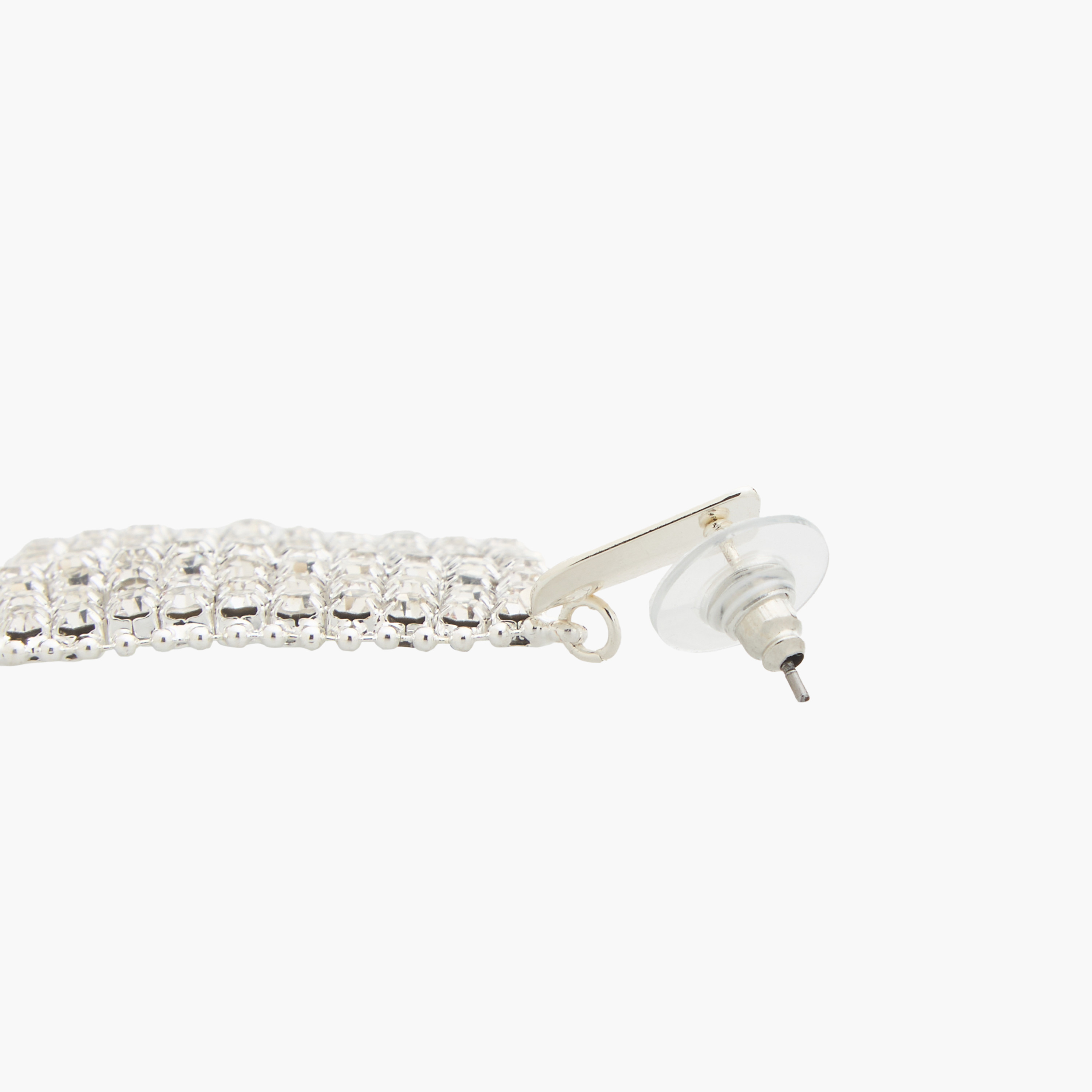 Embellished Drop Earrings with Pushback Closure-women-watchesandjewellery-jewellery-earrings-image-5