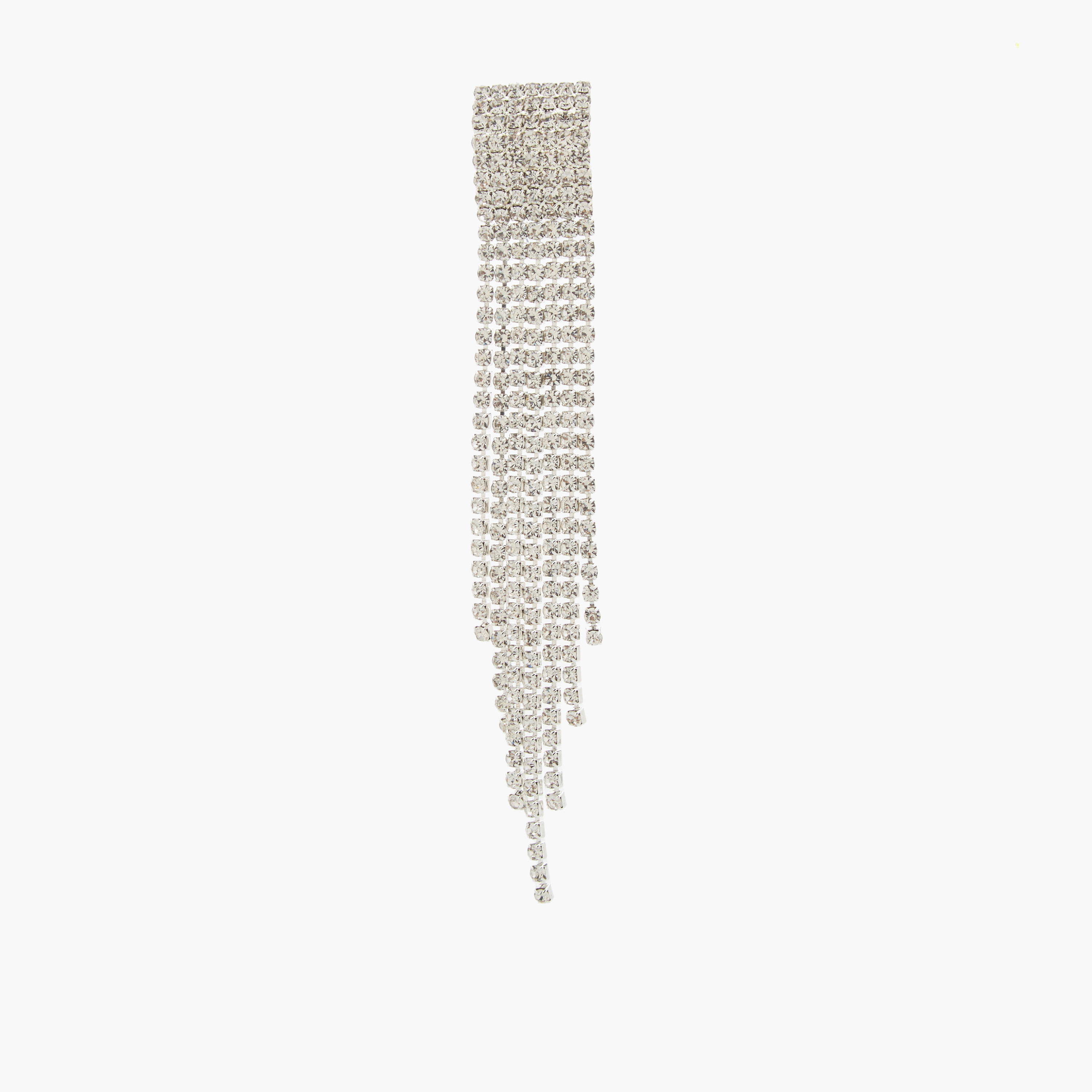 أقراط متدلية مرصعة بالفصوص مع إغلاق محكم-women-watchesandjewellery-jewellery-earrings-image-2
