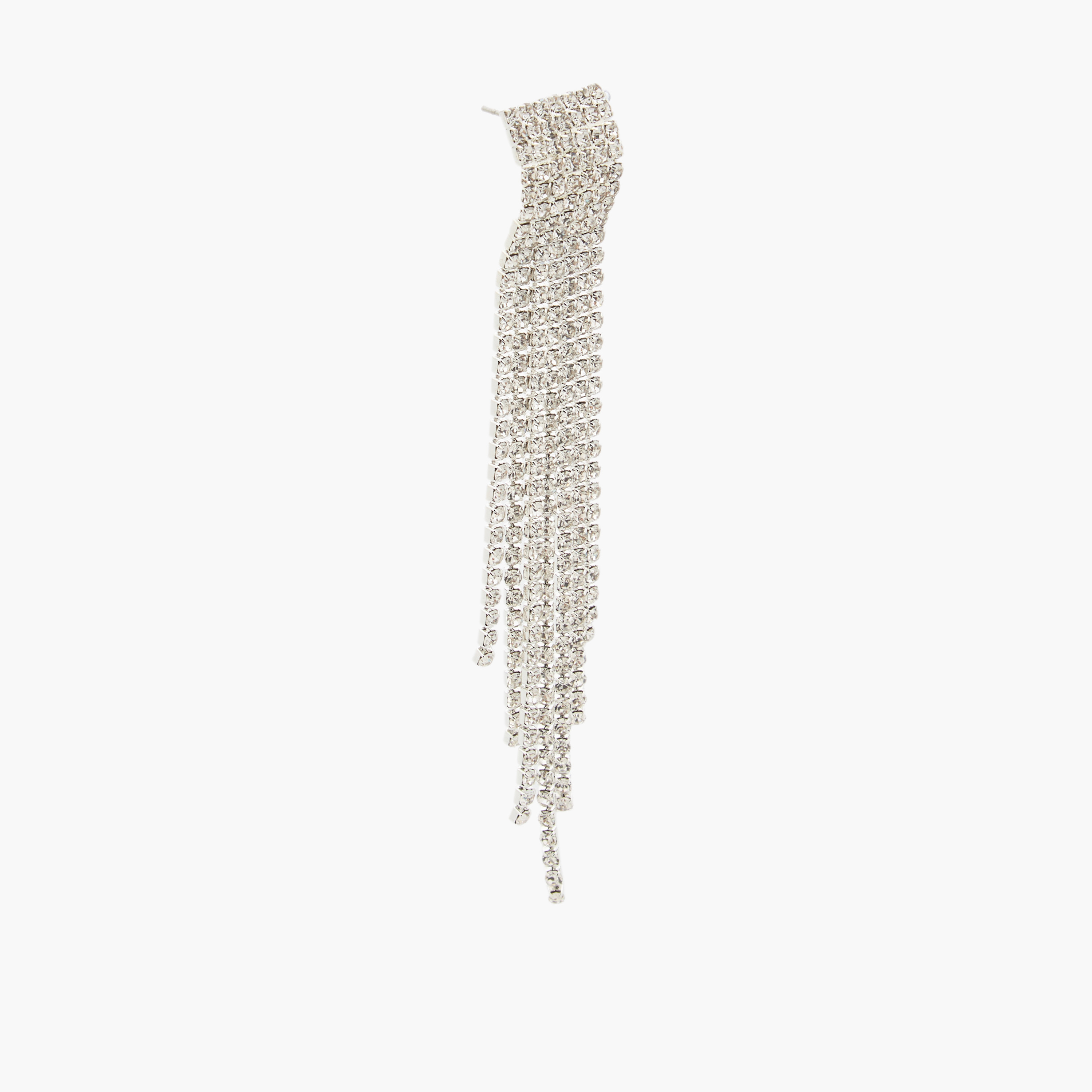 أقراط متدلية مرصعة بالفصوص مع إغلاق محكم-women-watchesandjewellery-jewellery-earrings-image-3