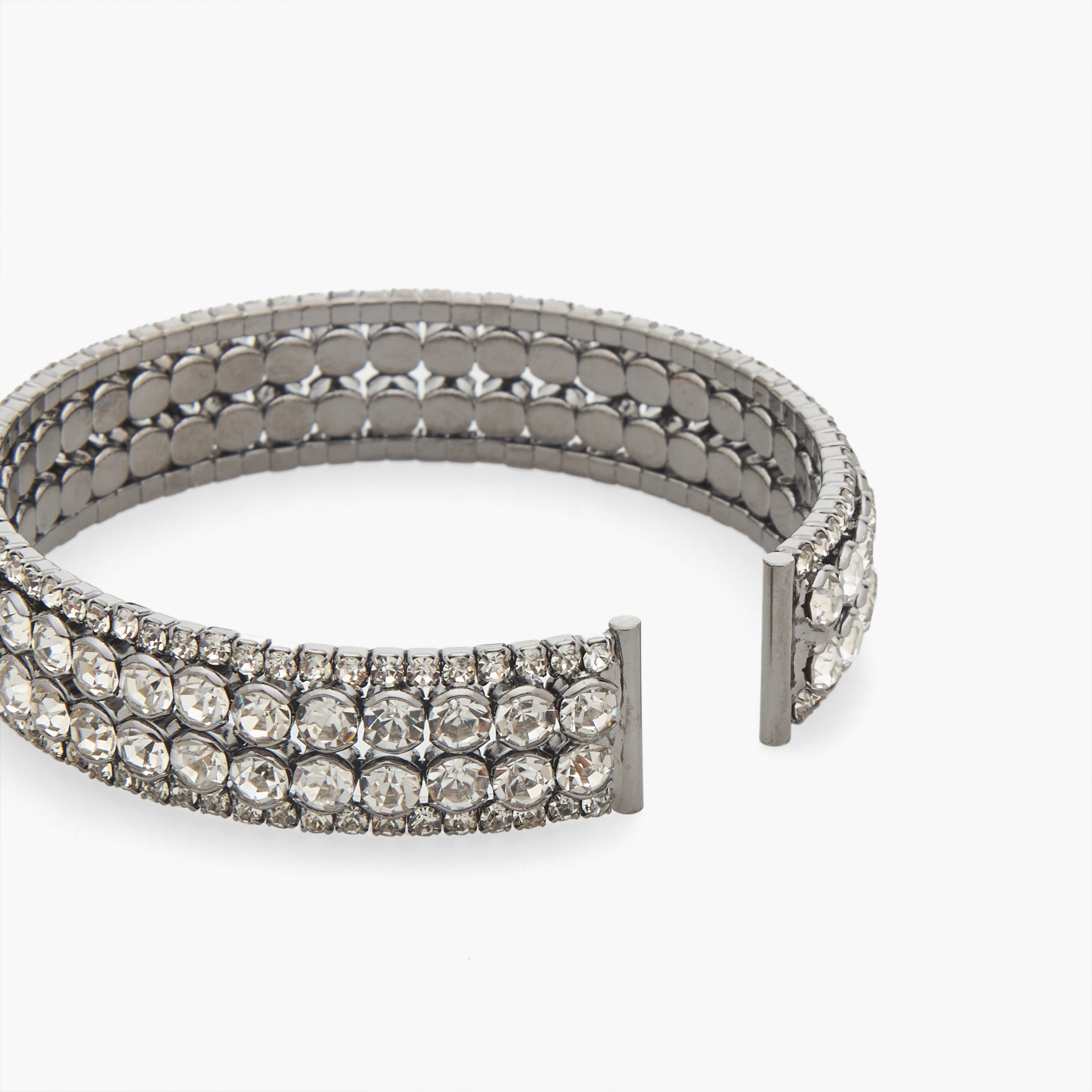 Splash Accessories Metal Embellished Cuff Bangle-women-watchesandjewellery-jewellery-banglesandbracelets-image-4