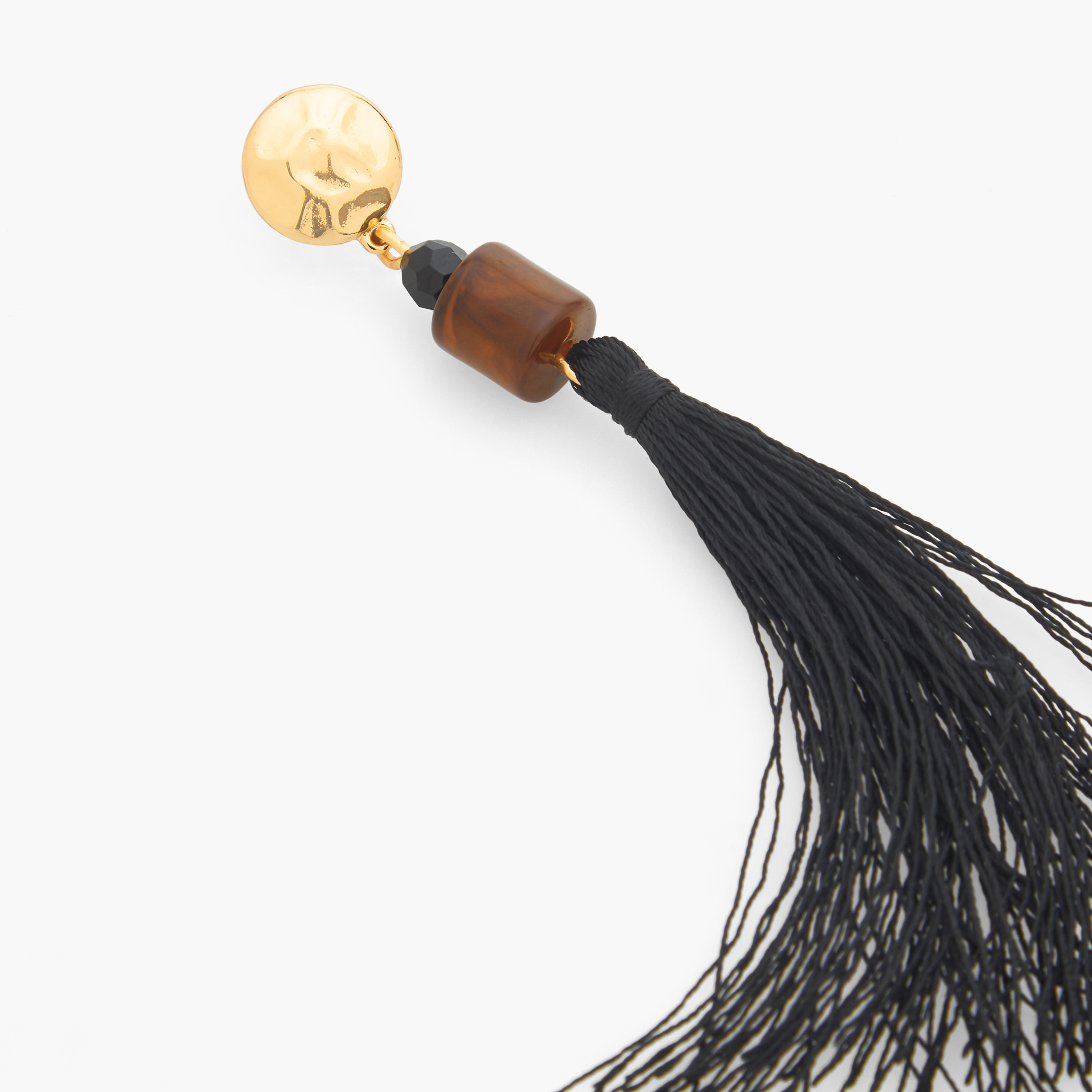 Splash Accessories Tassel Drop Earrings with Pushback Closure-women-watchesandjewellery-jewellery-earrings-image-4