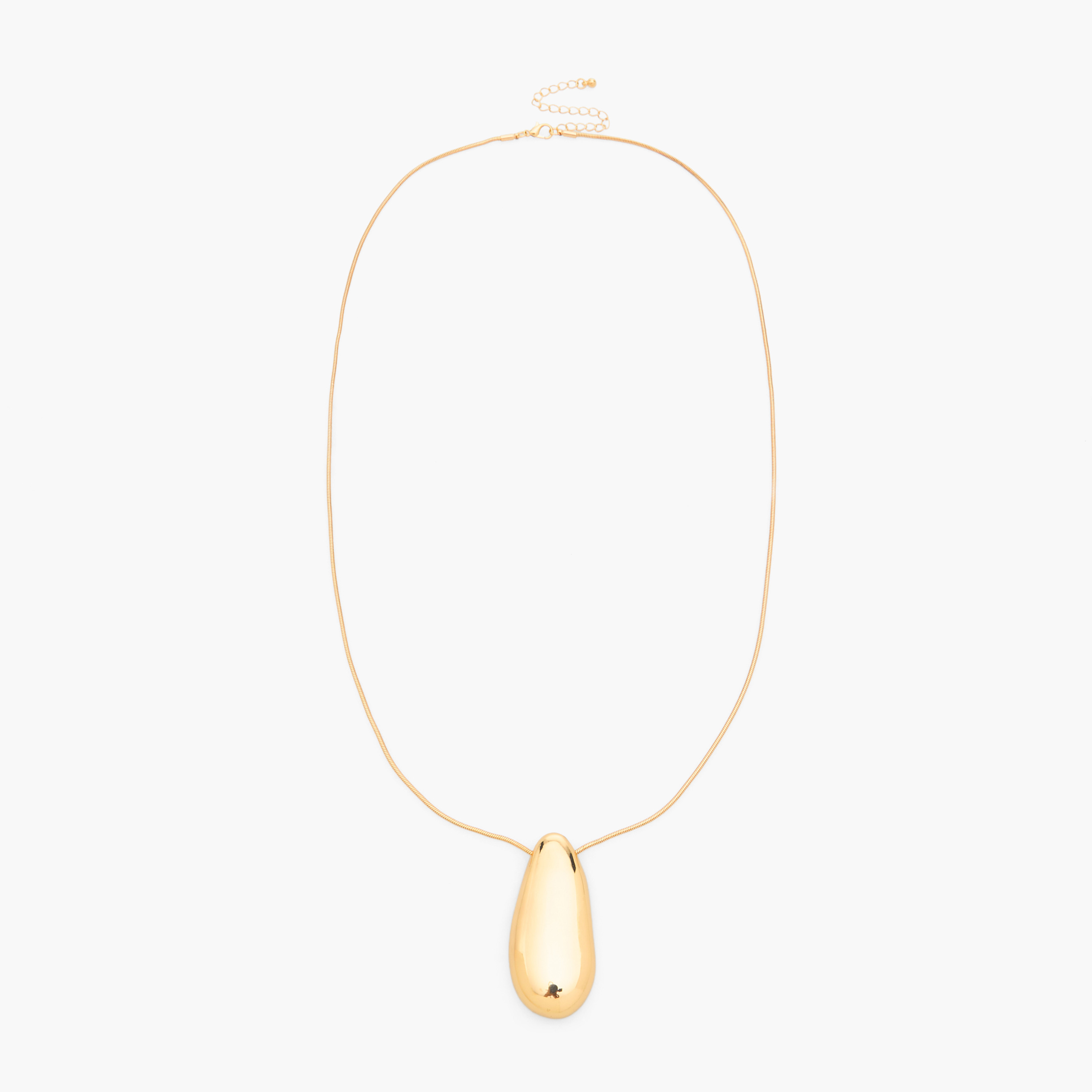 عقد معدن بدلاية دمعة-women-watchesandjewellery-jewellery-necklacesandpendants-image-2