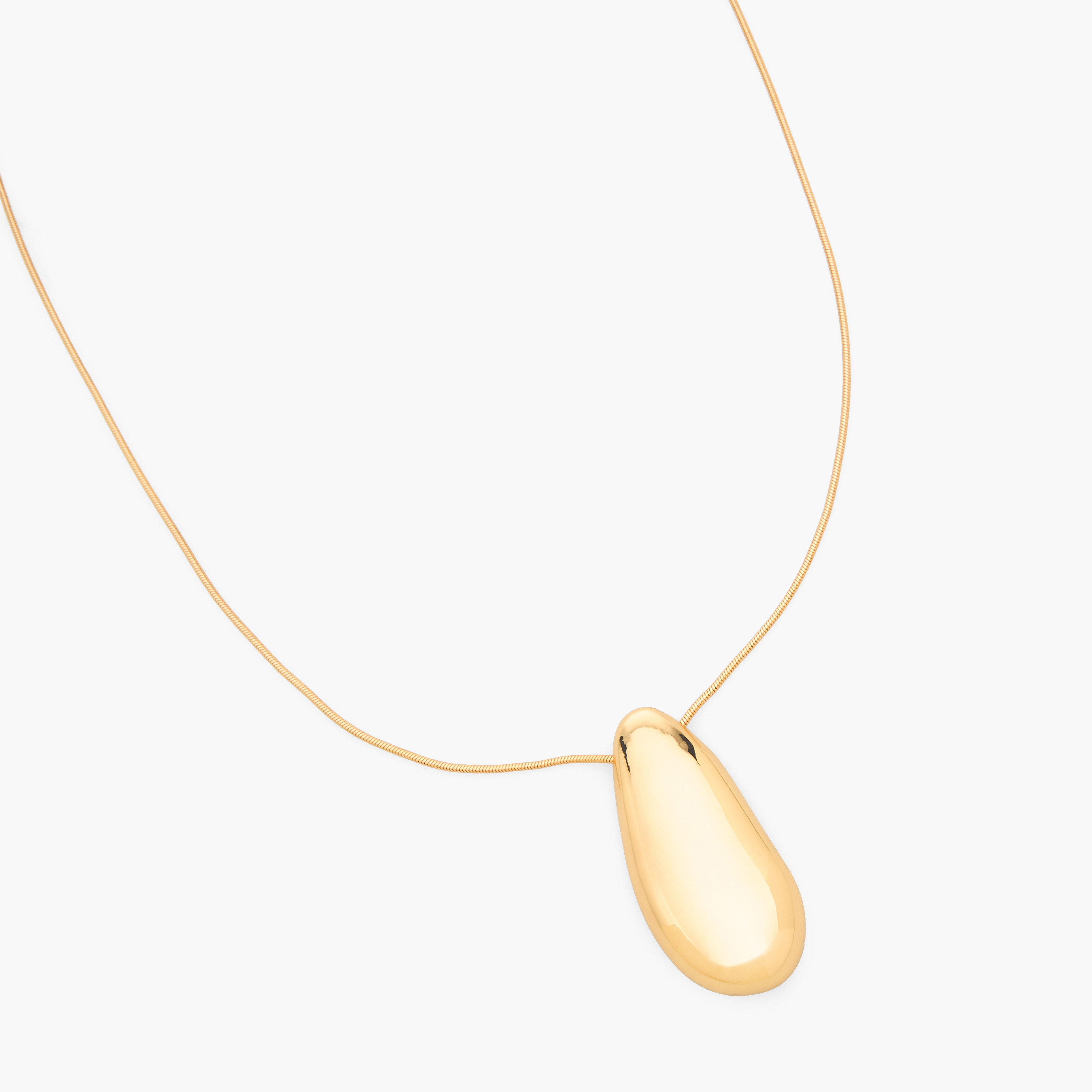عقد معدن بدلاية دمعة-women-watchesandjewellery-jewellery-necklacesandpendants-image-3