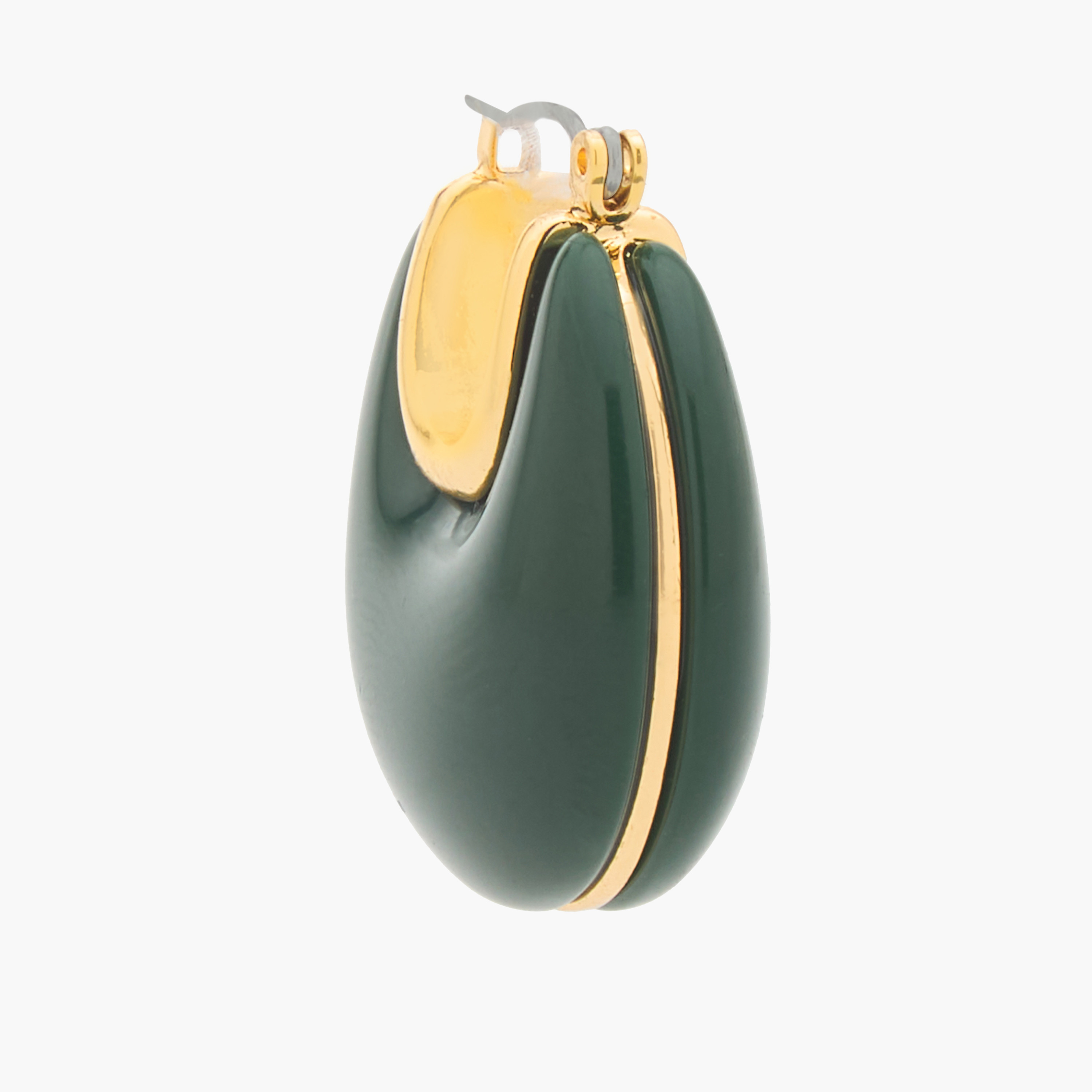 Splash Accessories Hoop Earrings with Hinge Clasp Closure-women-watchesandjewellery-jewellery-earrings-image-3