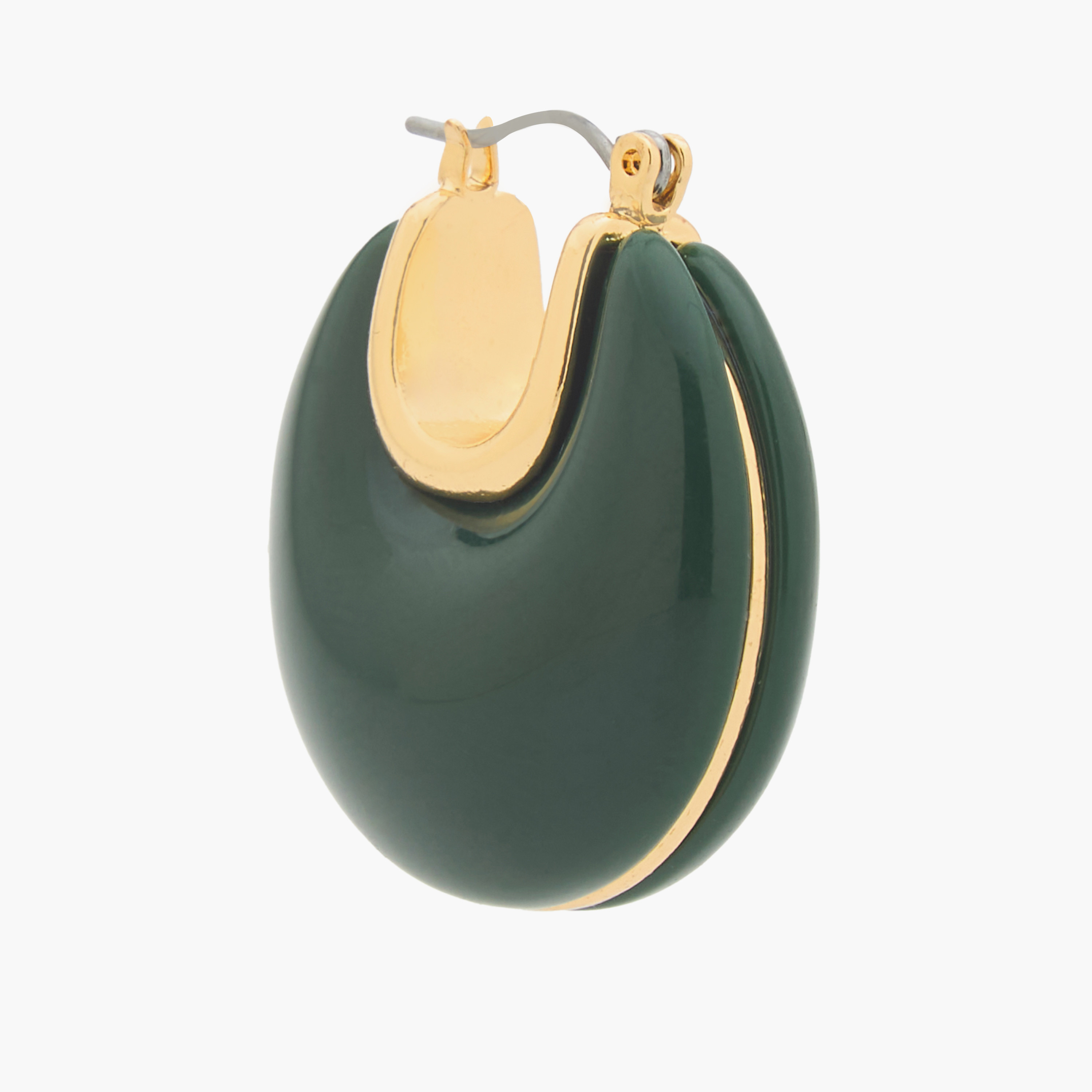 Splash Accessories Hoop Earrings with Hinge Clasp Closure-women-watchesandjewellery-jewellery-earrings-image-4