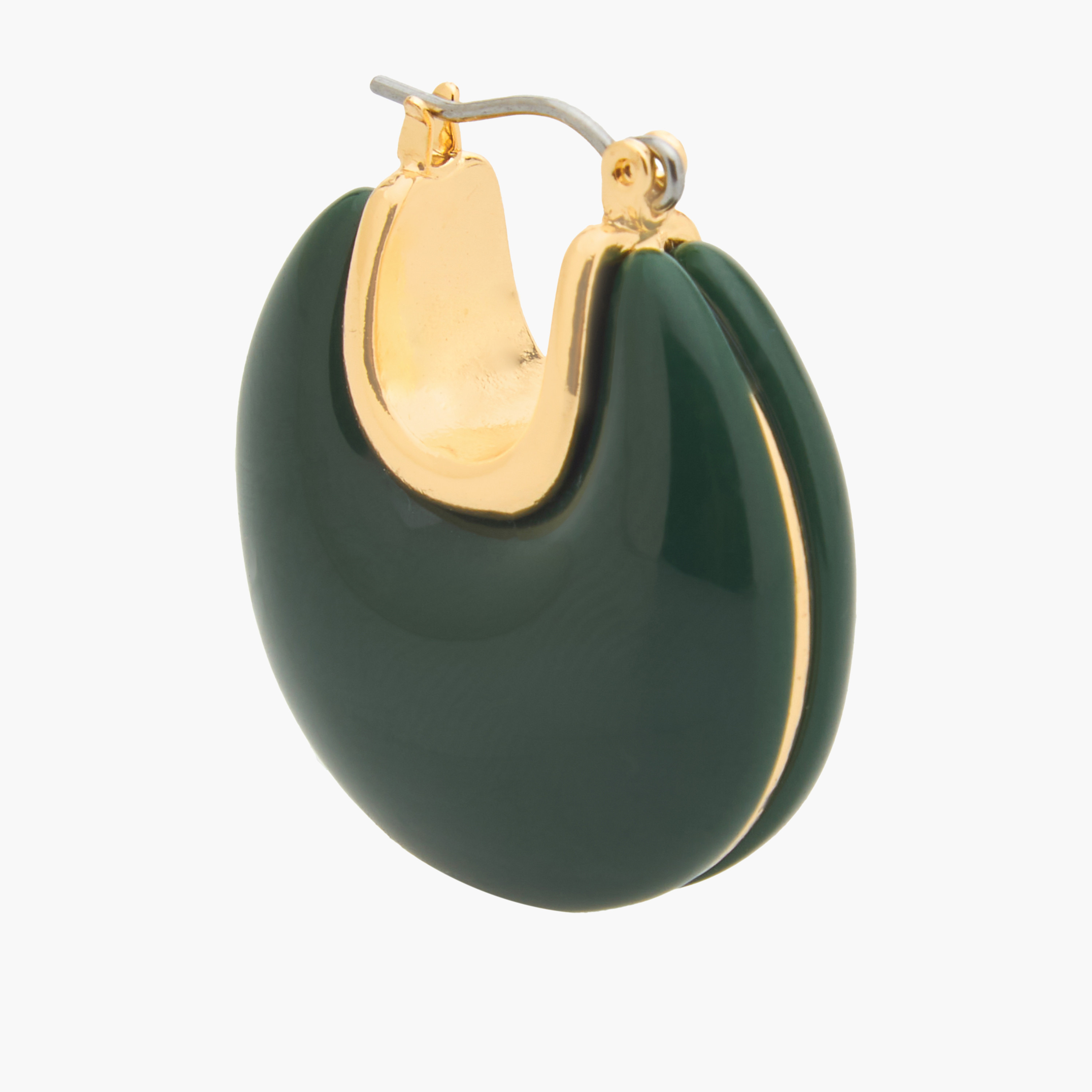Splash Accessories Hoop Earrings with Hinge Clasp Closure-women-watchesandjewellery-jewellery-earrings-image-5