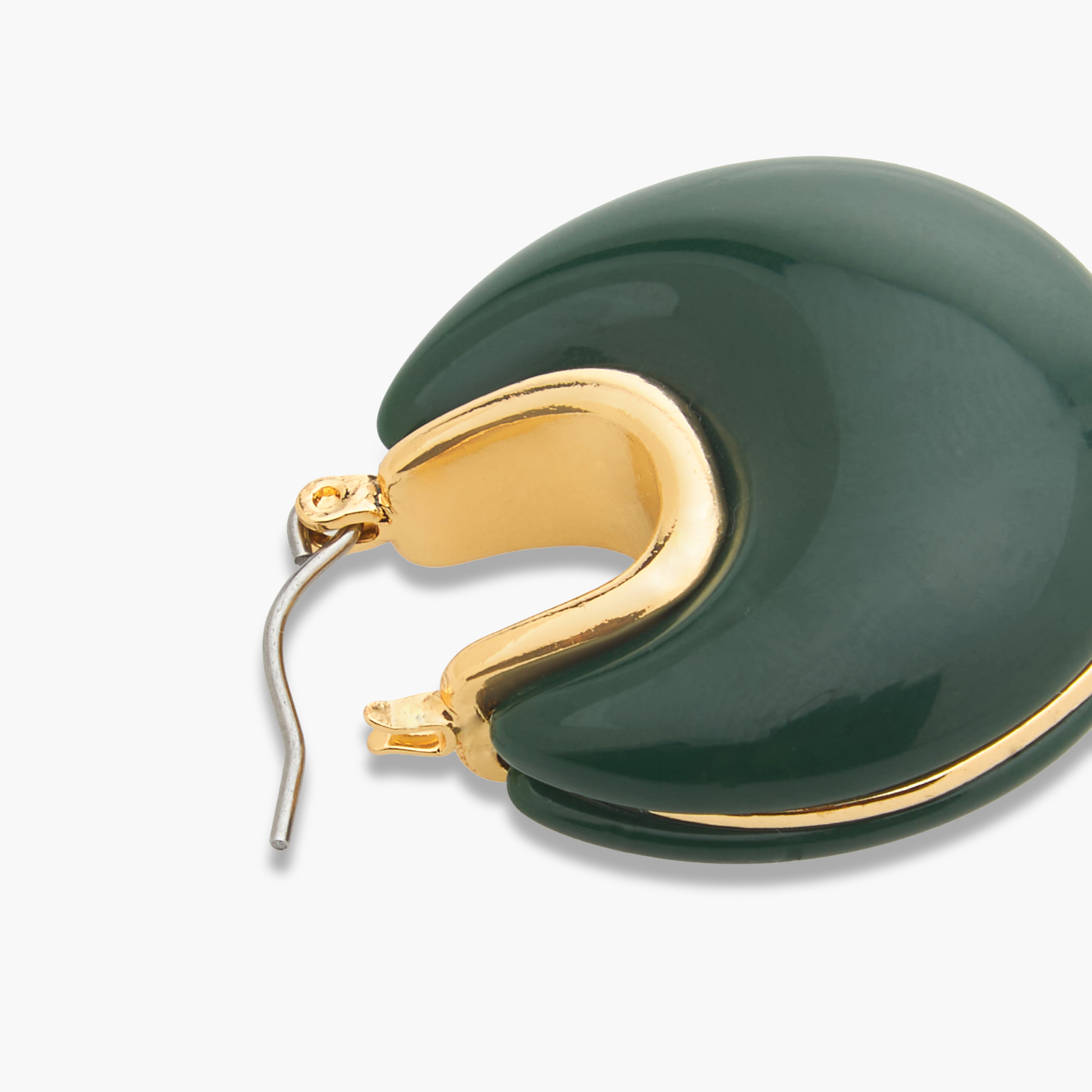 Splash Accessories Hoop Earrings with Hinge Clasp Closure-women-watchesandjewellery-jewellery-earrings-image-6