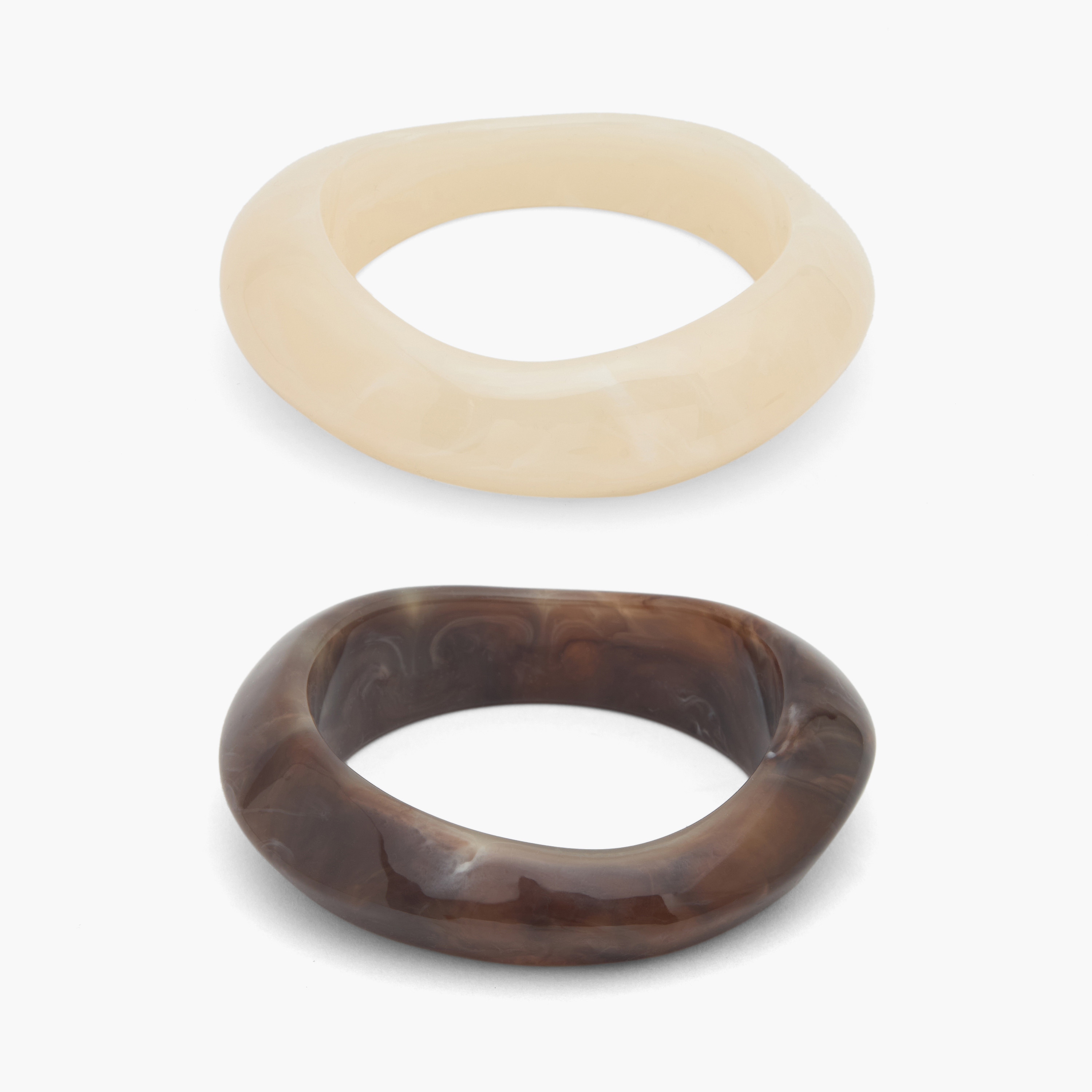 Splash Accessories Pack of 2 Metal Bangles-women-watchesandjewellery-jewellery-banglesandbracelets-image-1