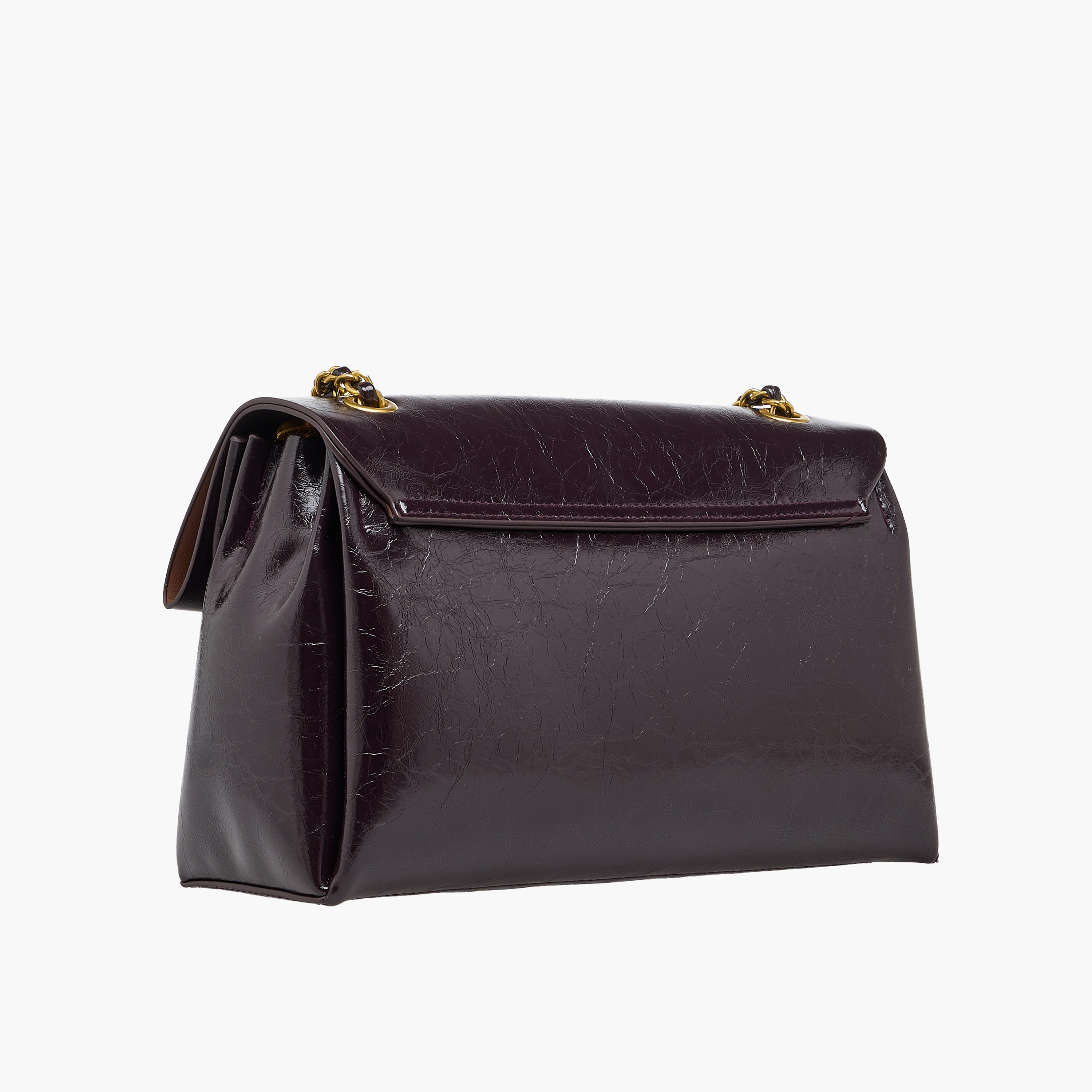 حقيبة كروس بارزة الملمس بحزام سلسلة-women-bagsandwallets-handbags-image-3
