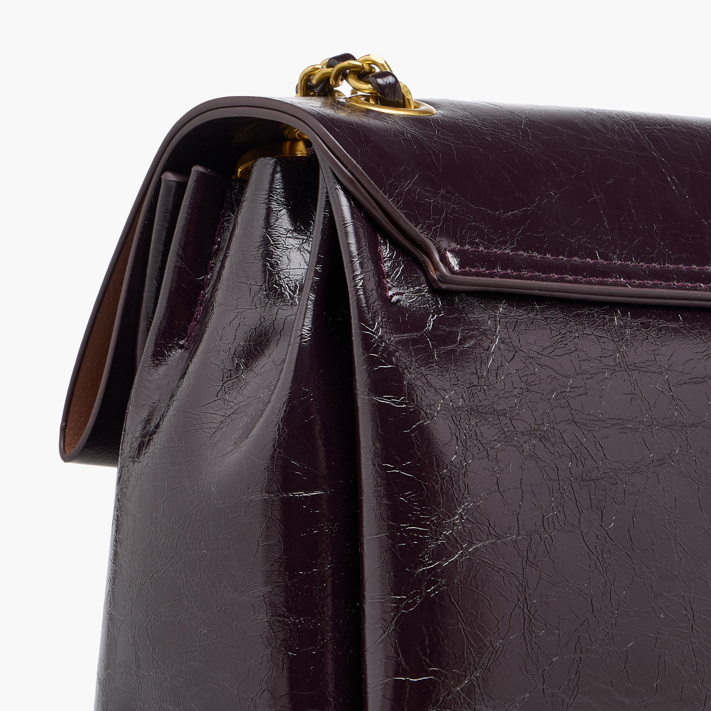 حقيبة كروس بارزة الملمس بحزام سلسلة-women-bagsandwallets-handbags-image-5