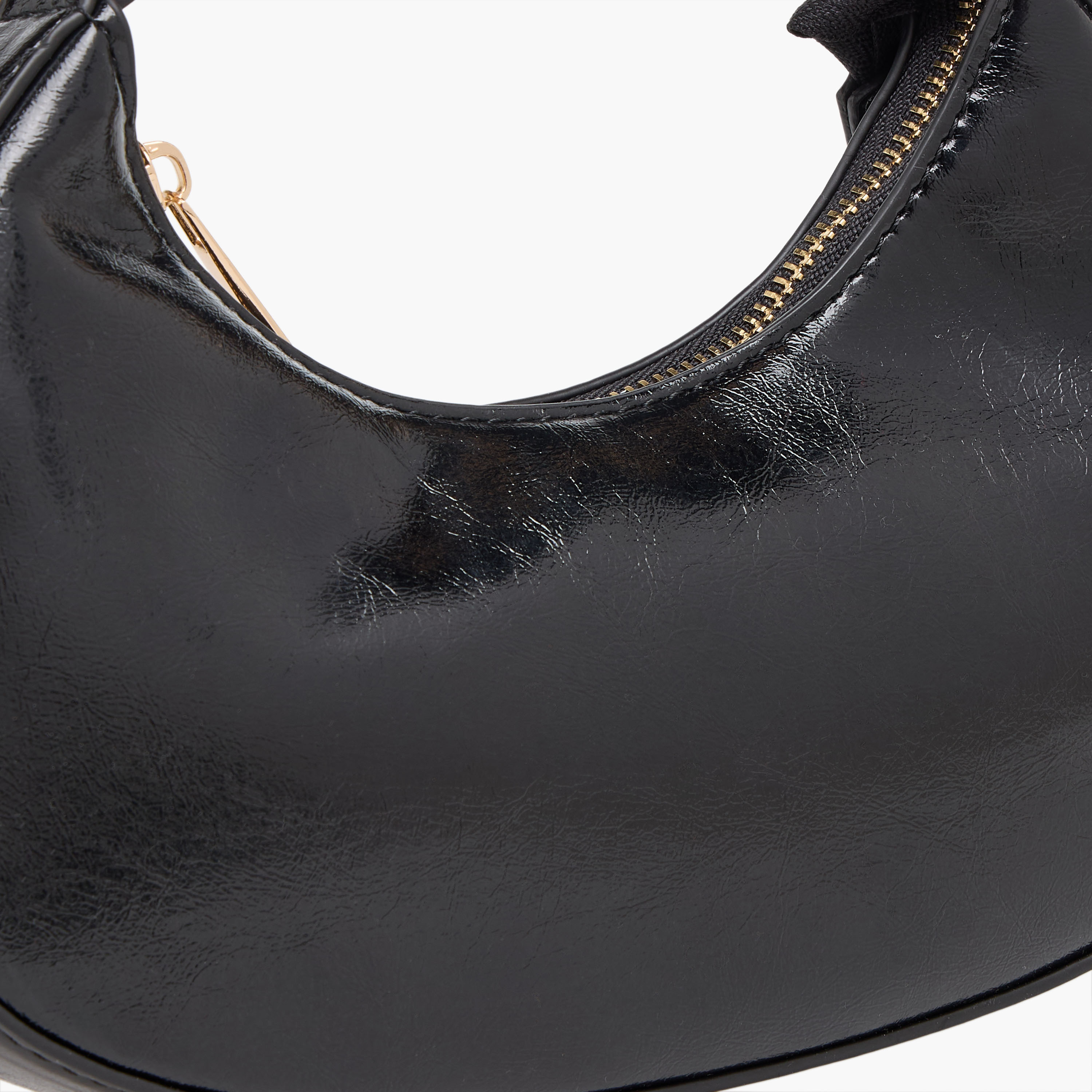 حقيبة كلاتش بارزة الملمس بمقبض معدني ملتف-women-bagsandwallets-handbags-image-4