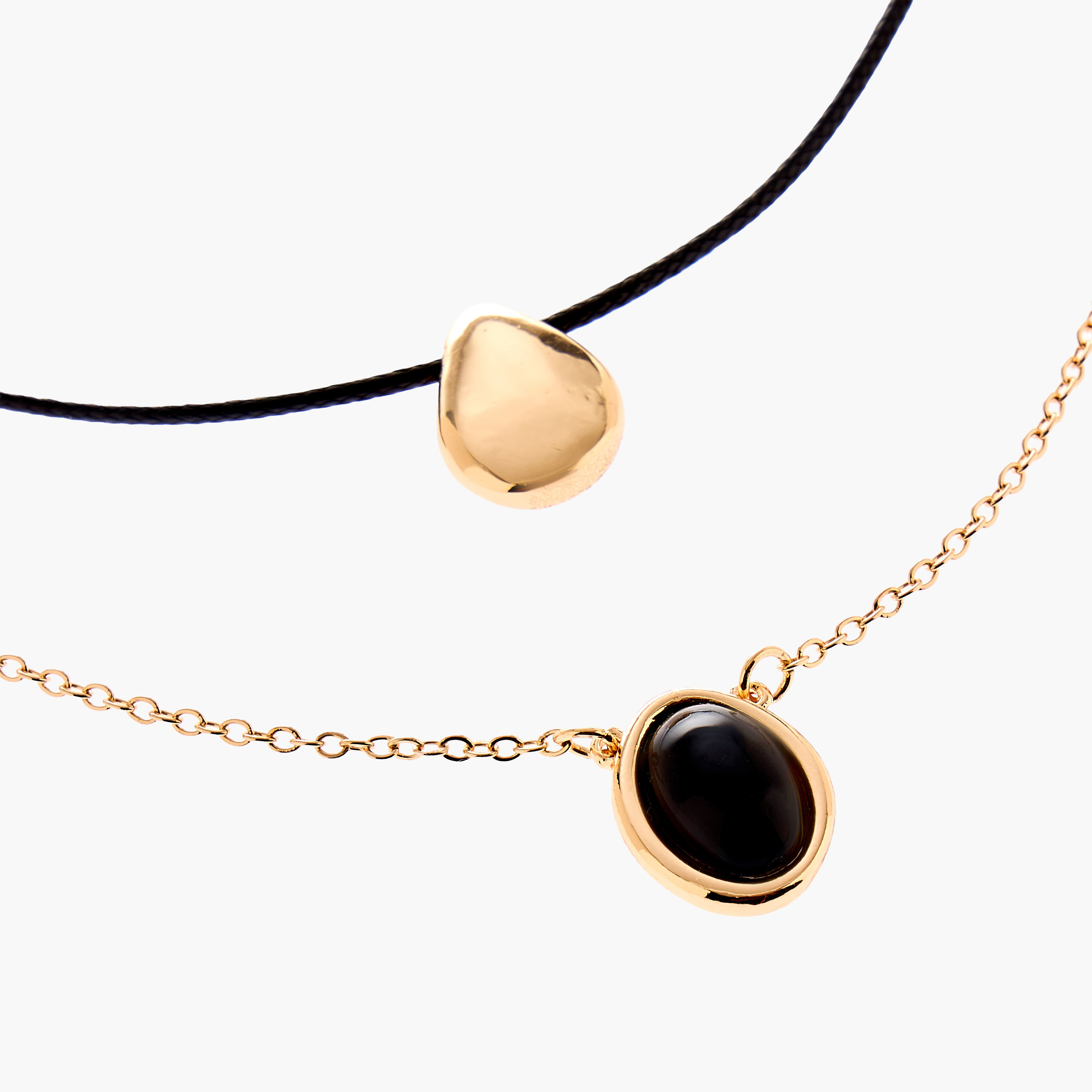 Gold Tone Pendant Necklace with Lobster Clasp Closure-women-watchesandjewellery-jewellery-necklacesandpendants-image-5