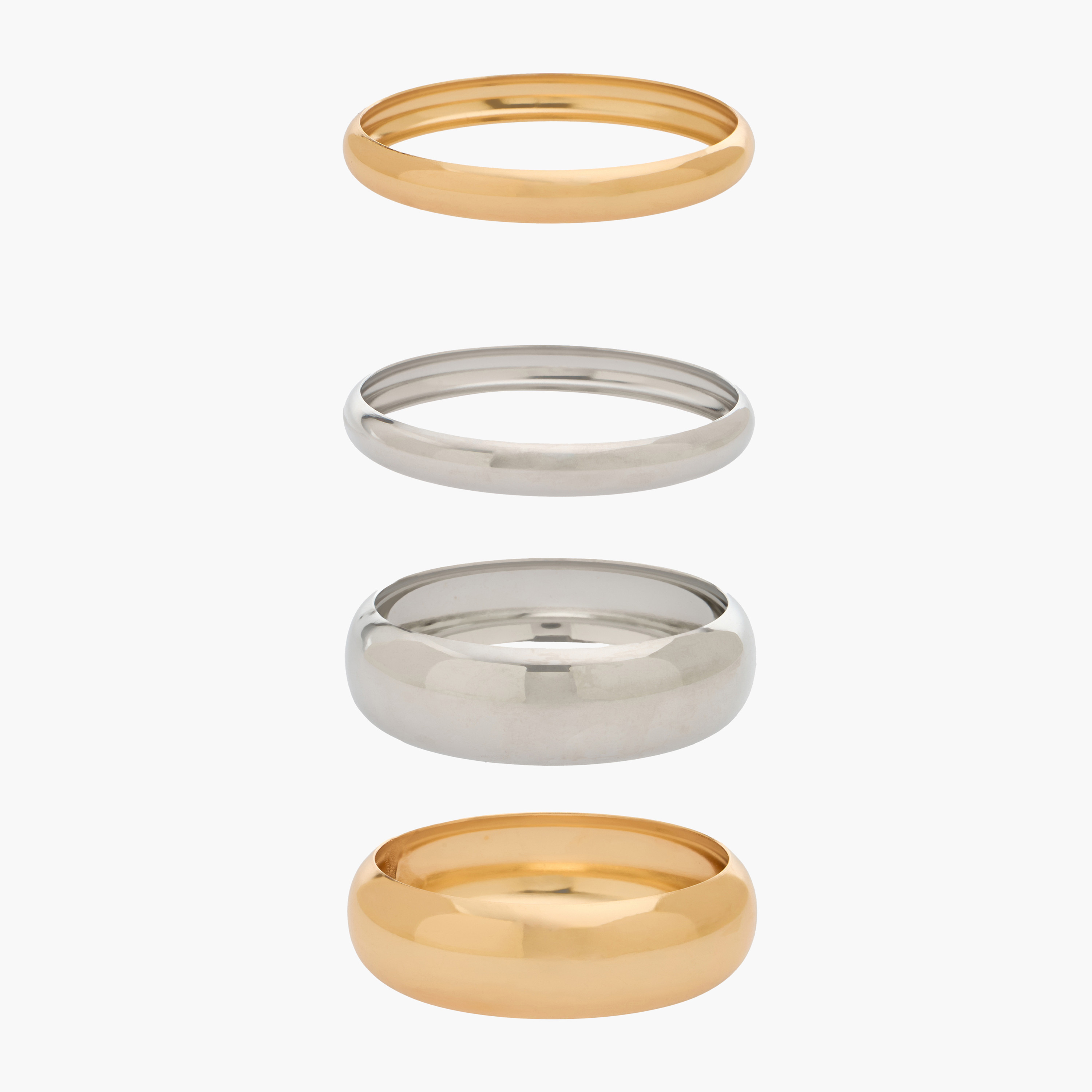 Pack of 4 Metallic Assorted Bangle-women-watchesandjewellery-jewellery-banglesandbracelets-image-1