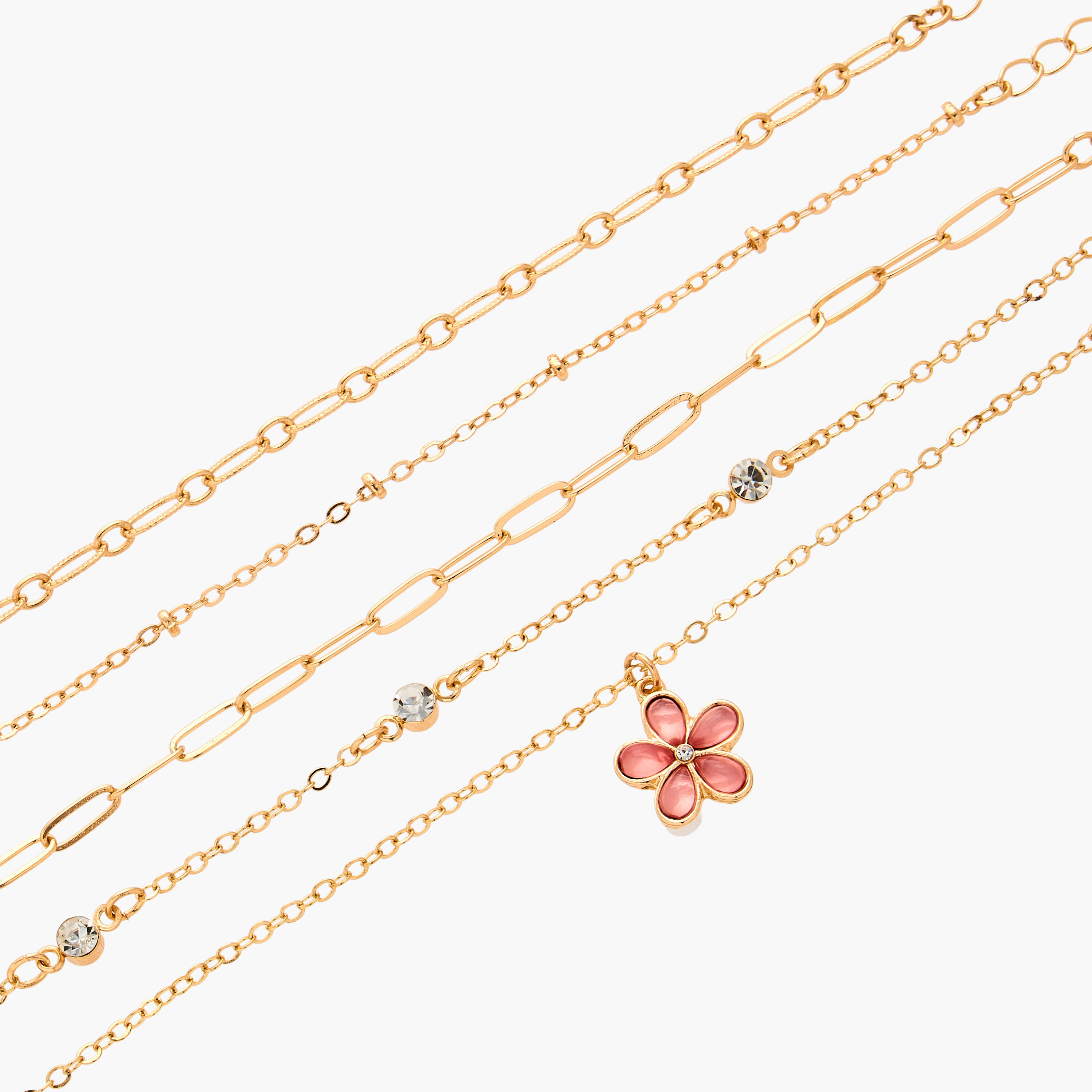 Pack of 5 Gold Tone Assorted Bracelet-women-watchesandjewellery-jewellery-banglesandbracelets-image-14
