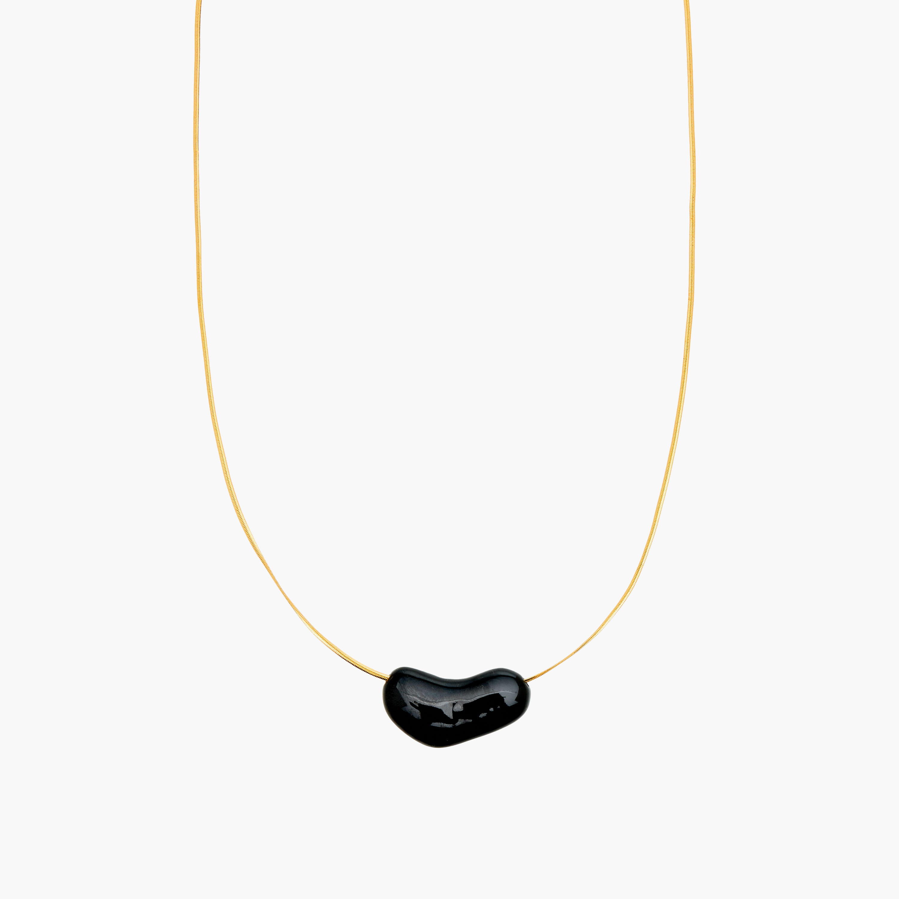 Gold Tone Pendant Necklace with Lobster Clasp Closure-women-watchesandjewellery-jewellery-necklacesandpendants-image-2