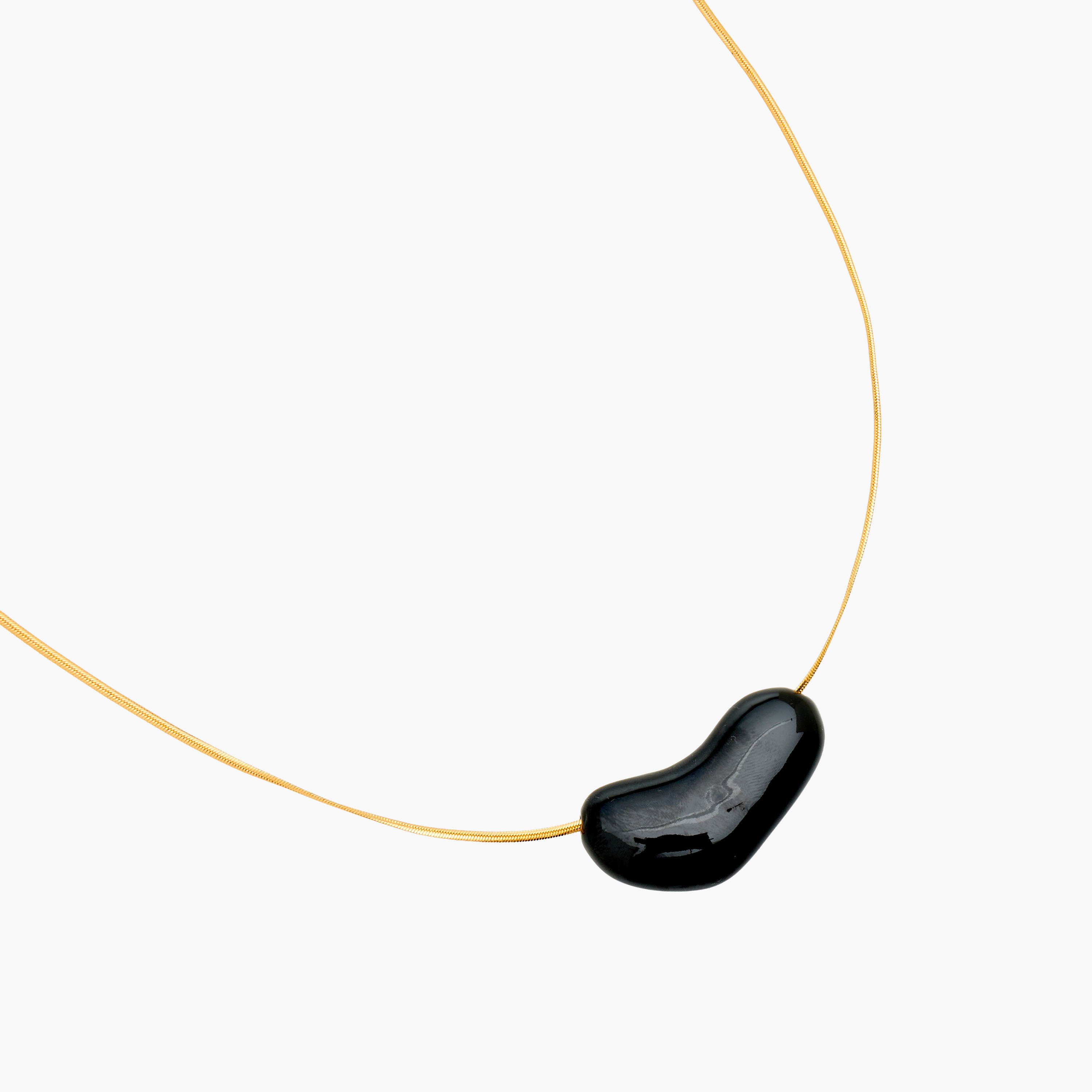 Gold Tone Pendant Necklace with Lobster Clasp Closure-women-watchesandjewellery-jewellery-necklacesandpendants-image-3