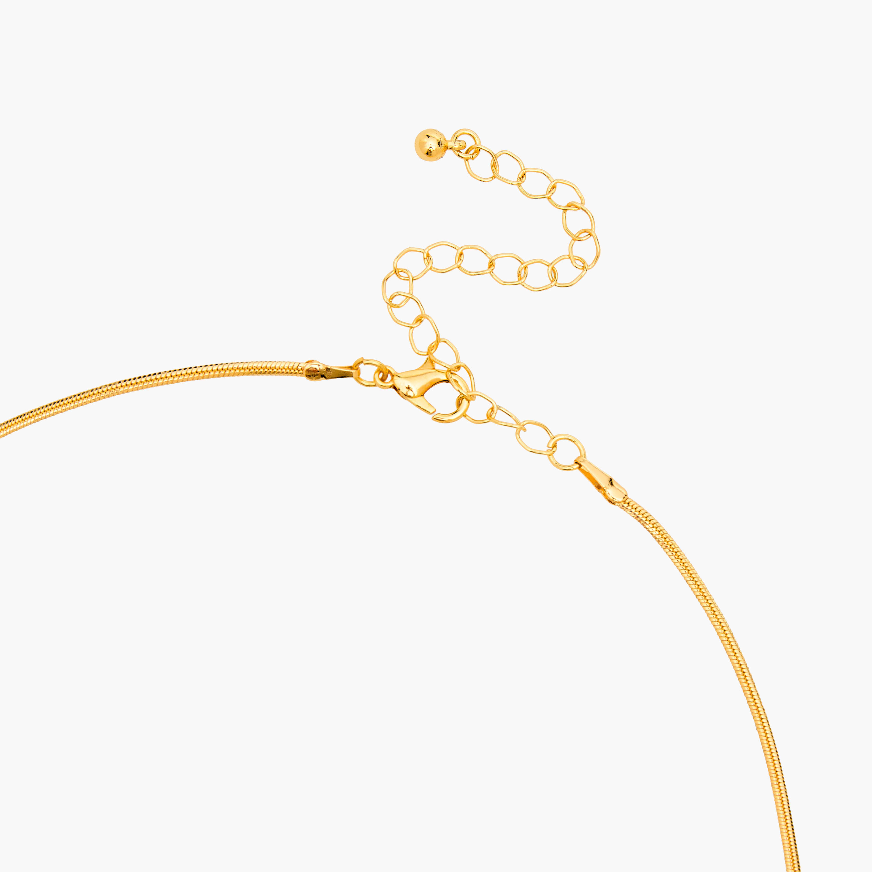 Gold Tone Pendant Necklace with Lobster Clasp Closure-women-watchesandjewellery-jewellery-necklacesandpendants-image-4