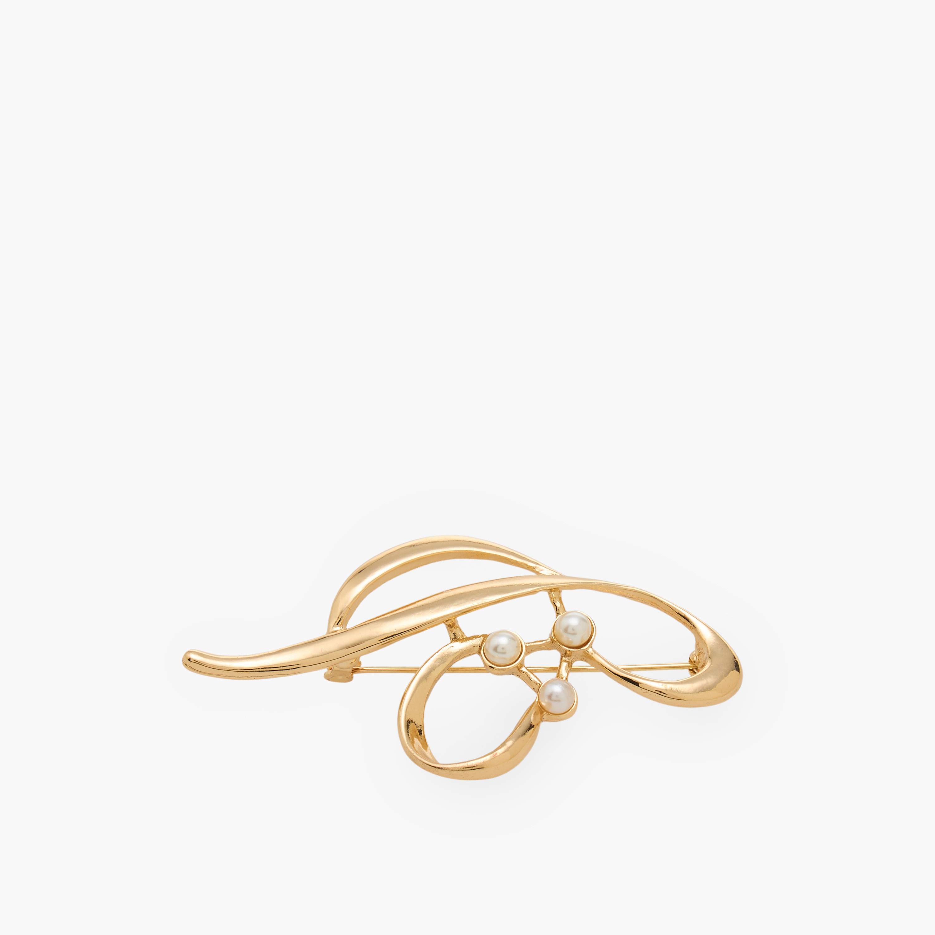 طقم من 2 - بروش مزين بلون ذهبي-women-clothingaccessories-novelties-image-3