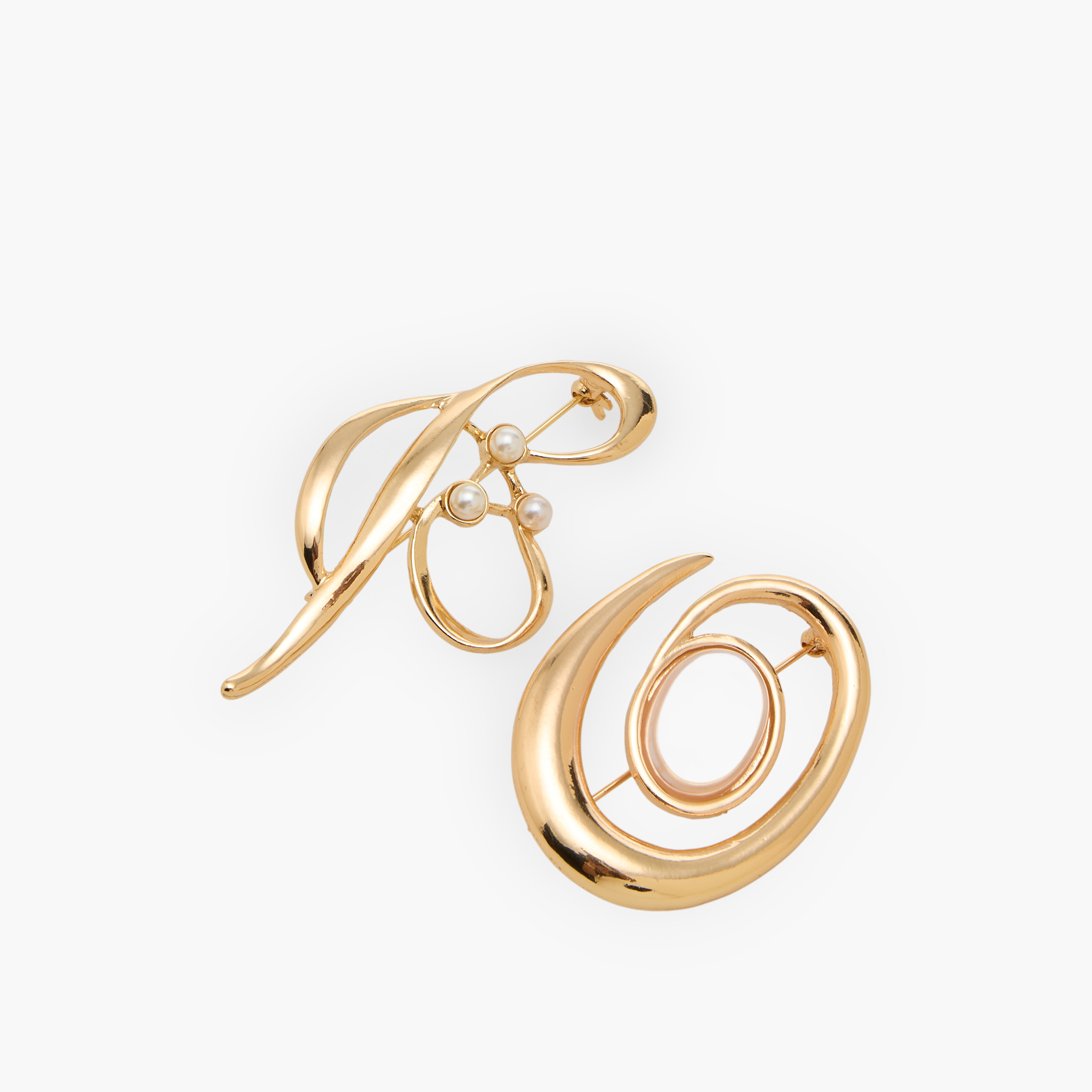 طقم من 2 - بروش مزين بلون ذهبي-women-clothingaccessories-novelties-image-5
