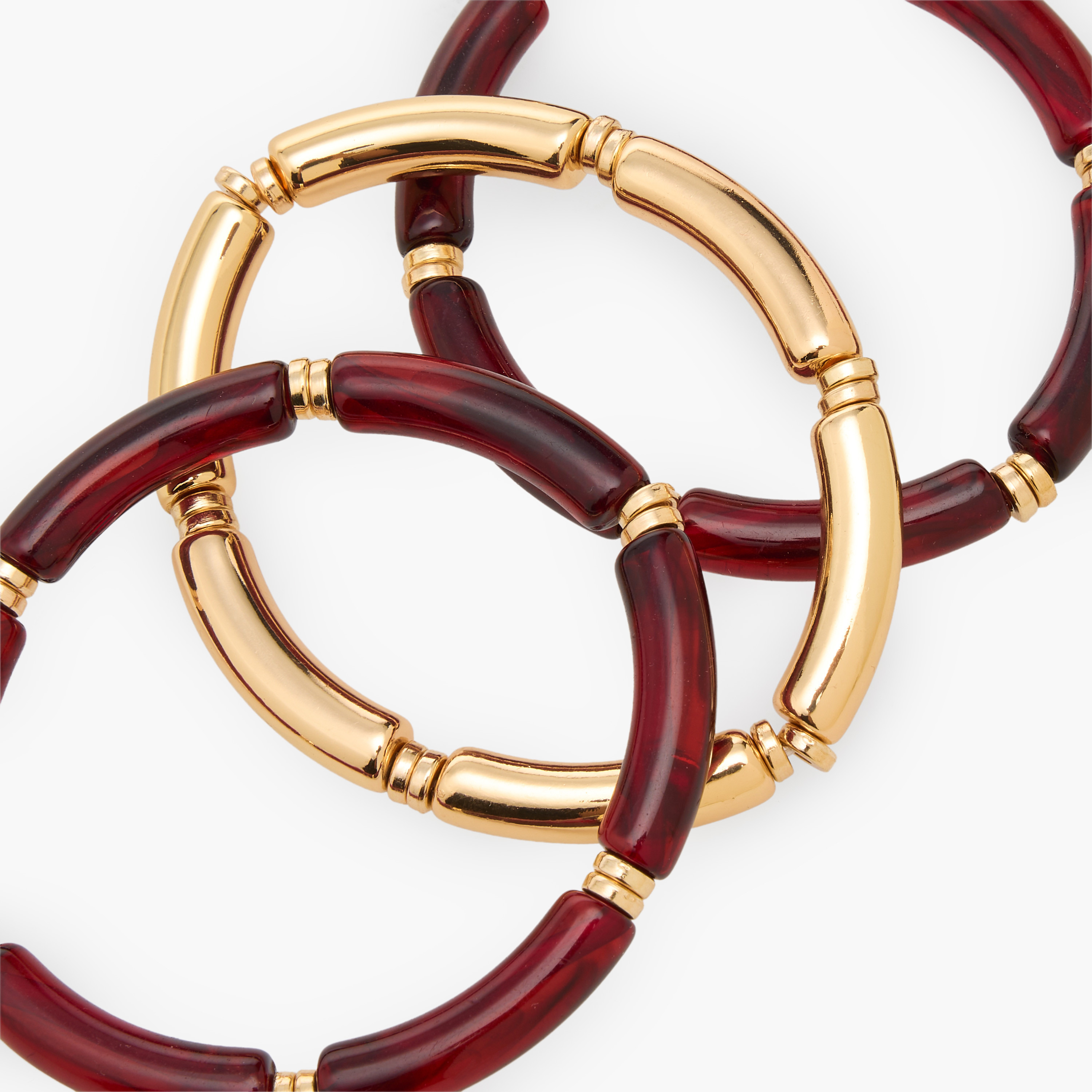 طقم من 3 - أساور مطاطية-women-watchesandjewellery-jewellery-necklacesandpendants-image-9