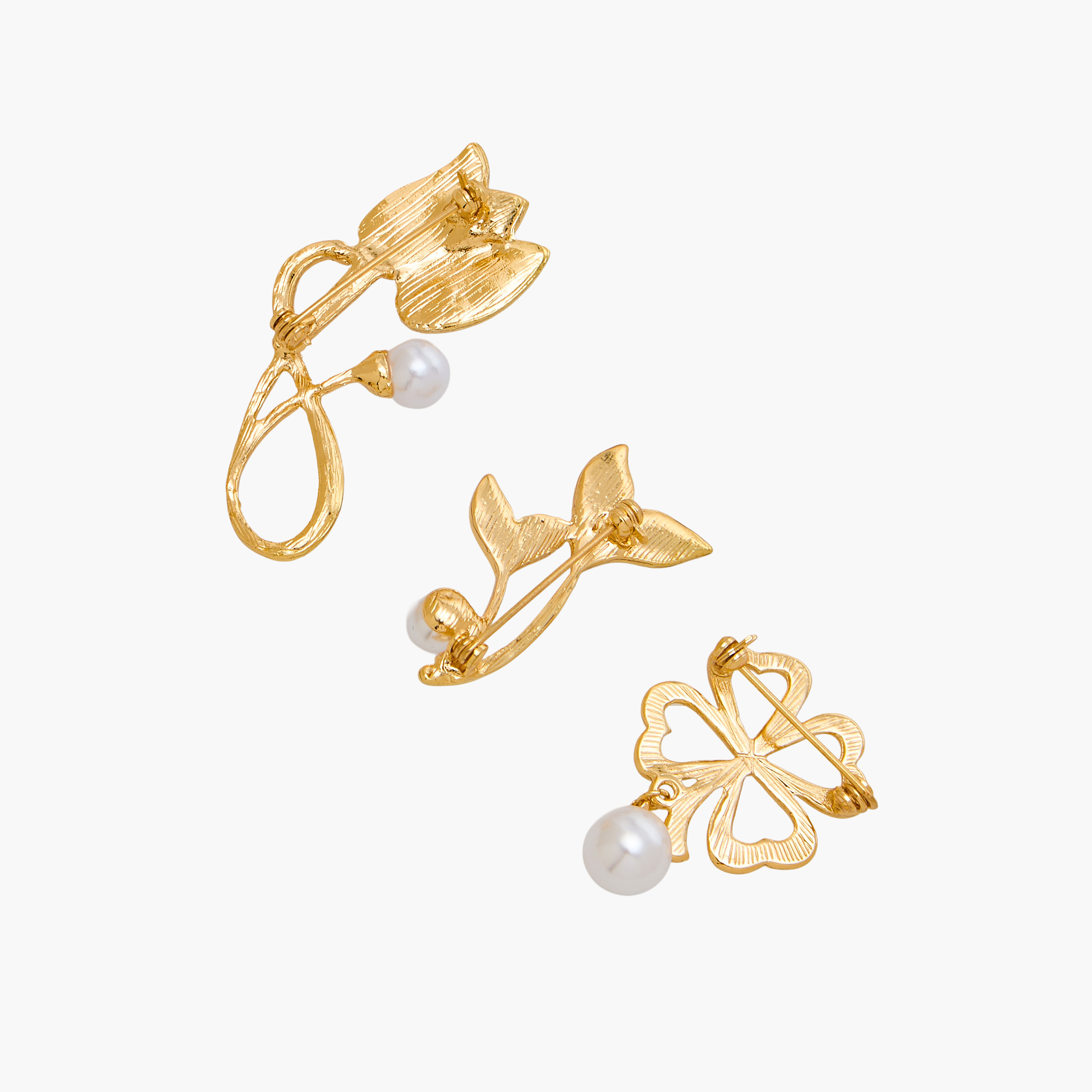 طقم من 3 - بروش مزين بلون ذهبي-women-clothingaccessories-novelties-image-7