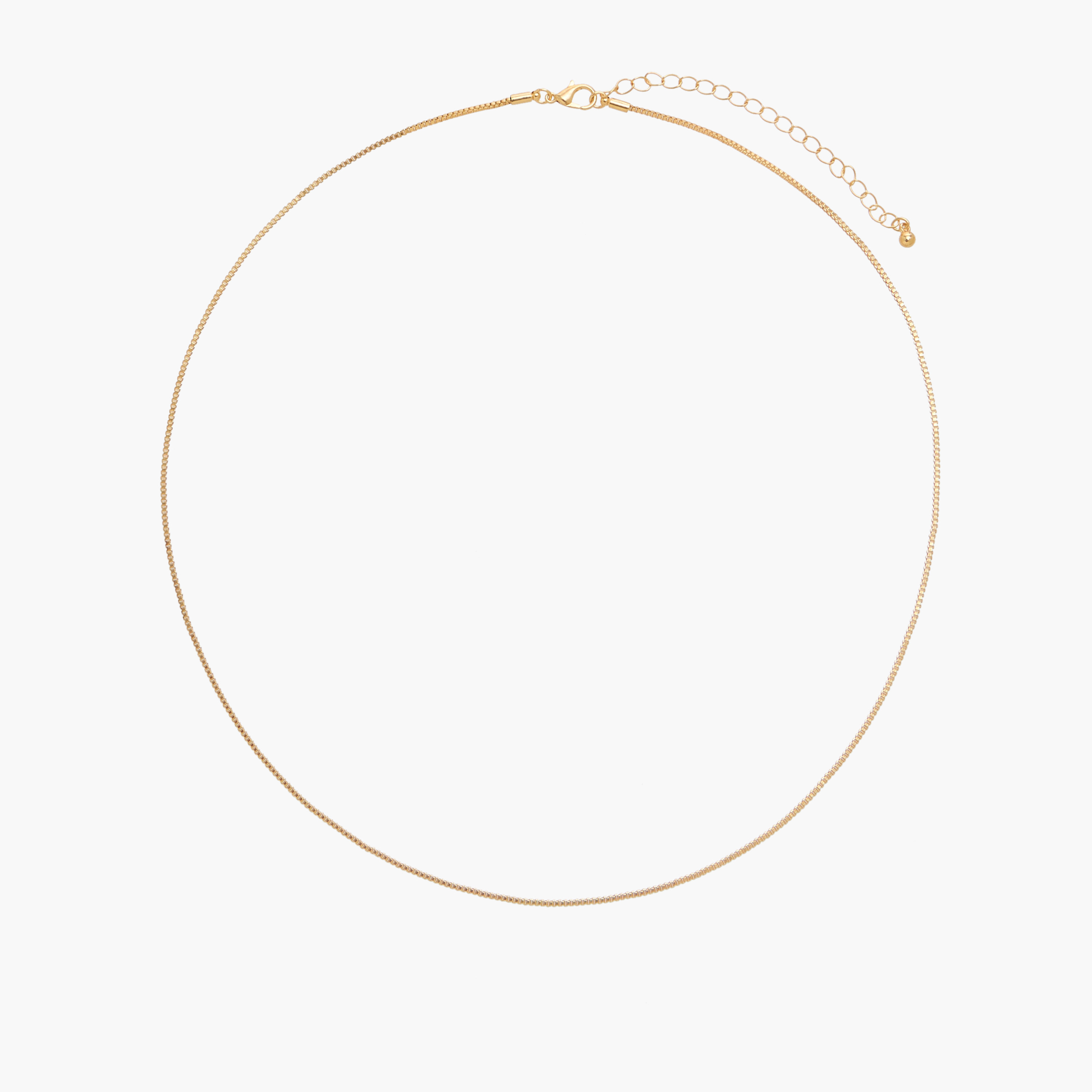 Set of 4 - Gold Tone Necklace with Lobster Clasp-women-watchesandjewellery-jewellery-necklacesandpendants-image-4
