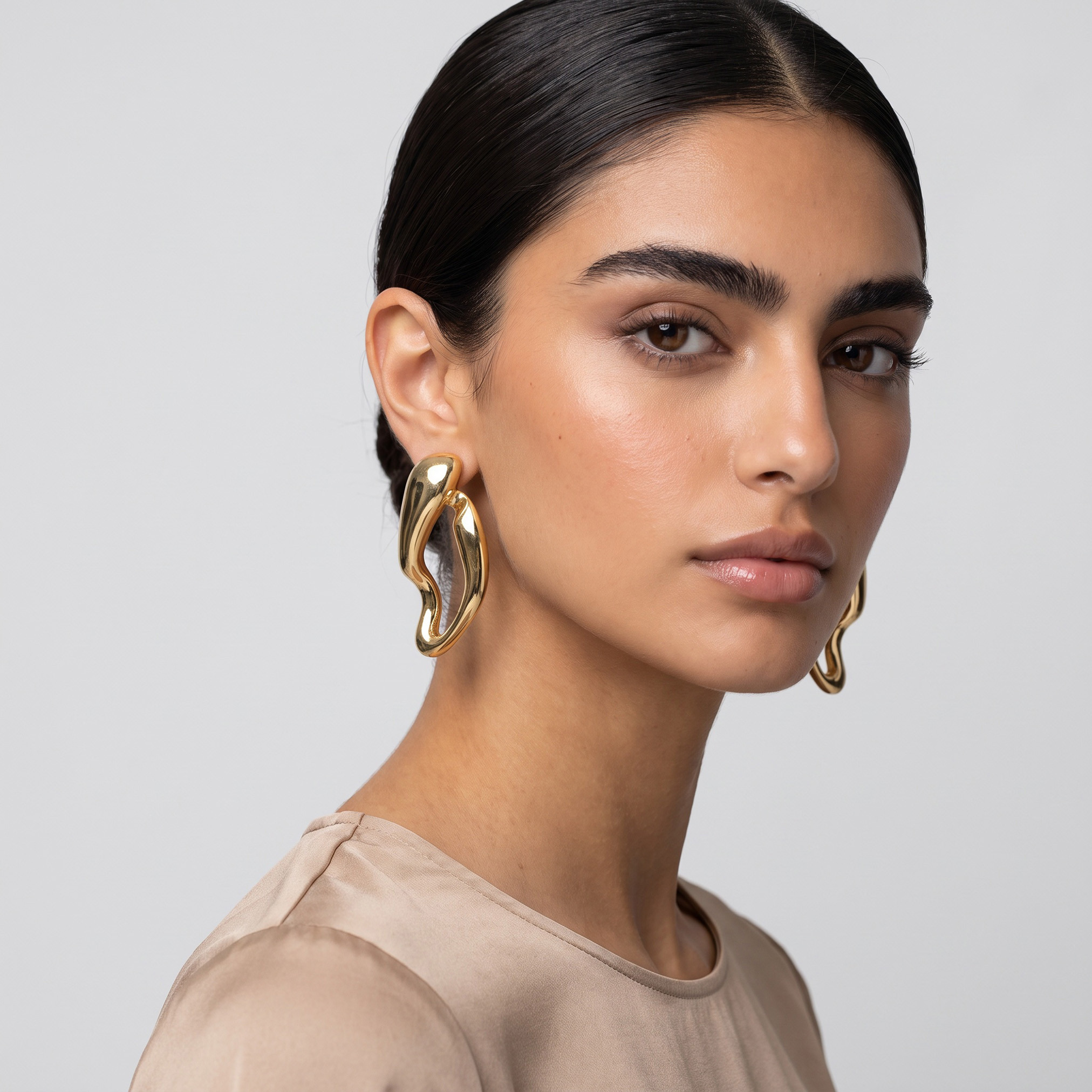 Pack of 4 Gold Tone Assorted Earrings with Pushback Closure-women-watchesandjewellery-jewellery-earrings-image-2