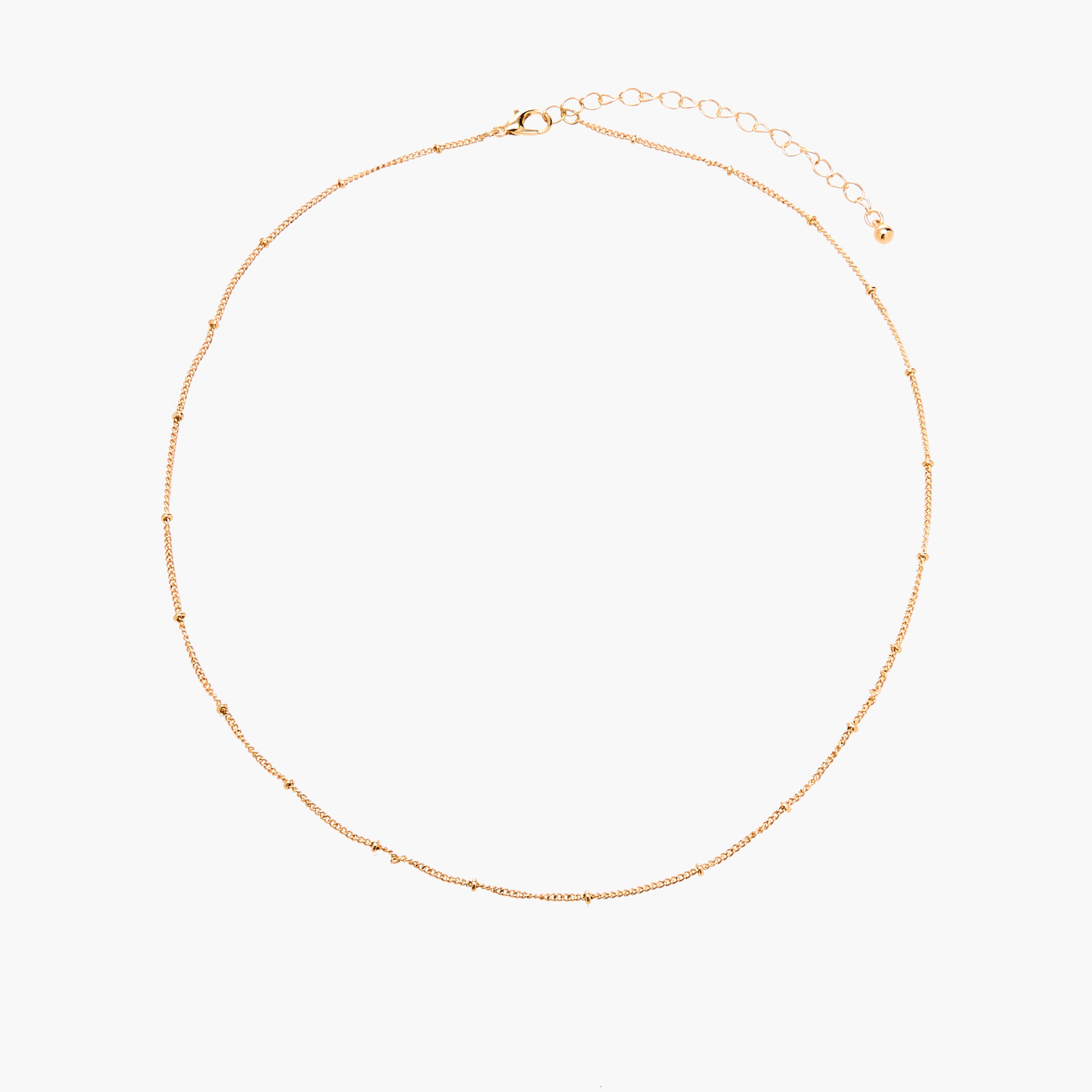 طقم عقد ذهبي 3 قطع بمشبك قابل للتعديل-women-watchesandjewellery-jewellery-necklacesandpendants-image-4