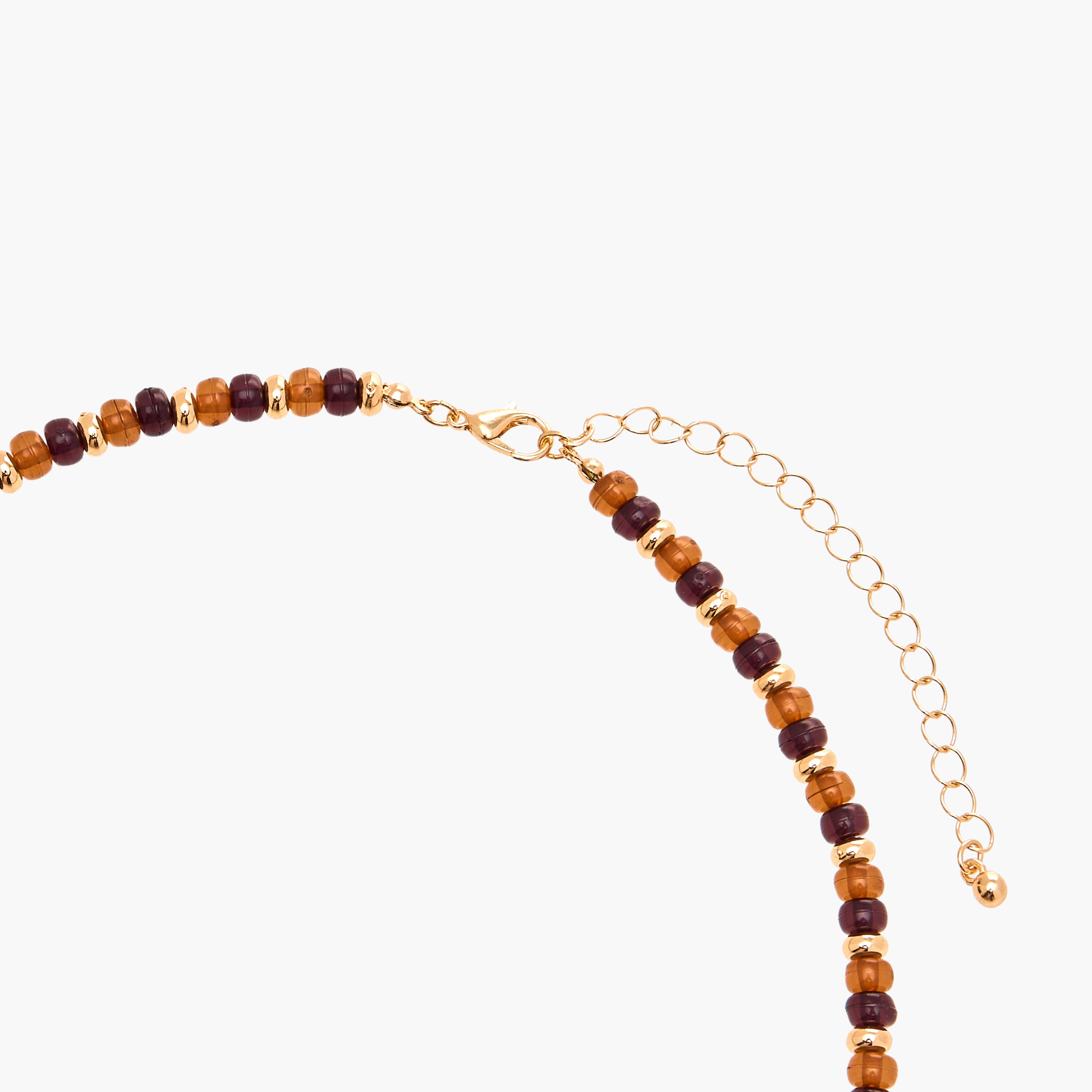 طقم عقد ذهبي 3 قطع بمشبك قابل للتعديل-women-watchesandjewellery-jewellery-necklacesandpendants-image-6