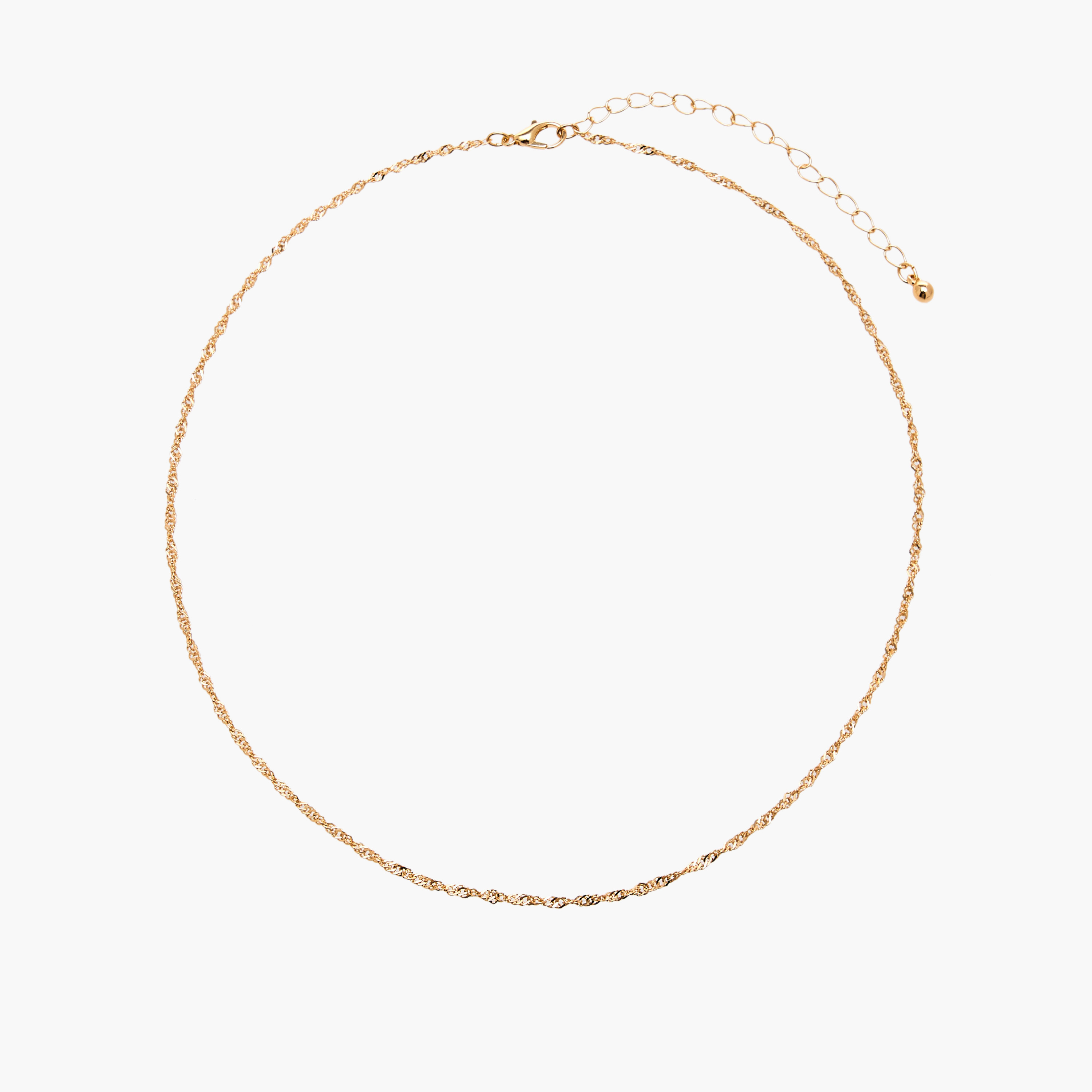 طقم عقد ذهبي مزين 3 قطع-women-watchesandjewellery-jewellery-necklacesandpendants-image-3