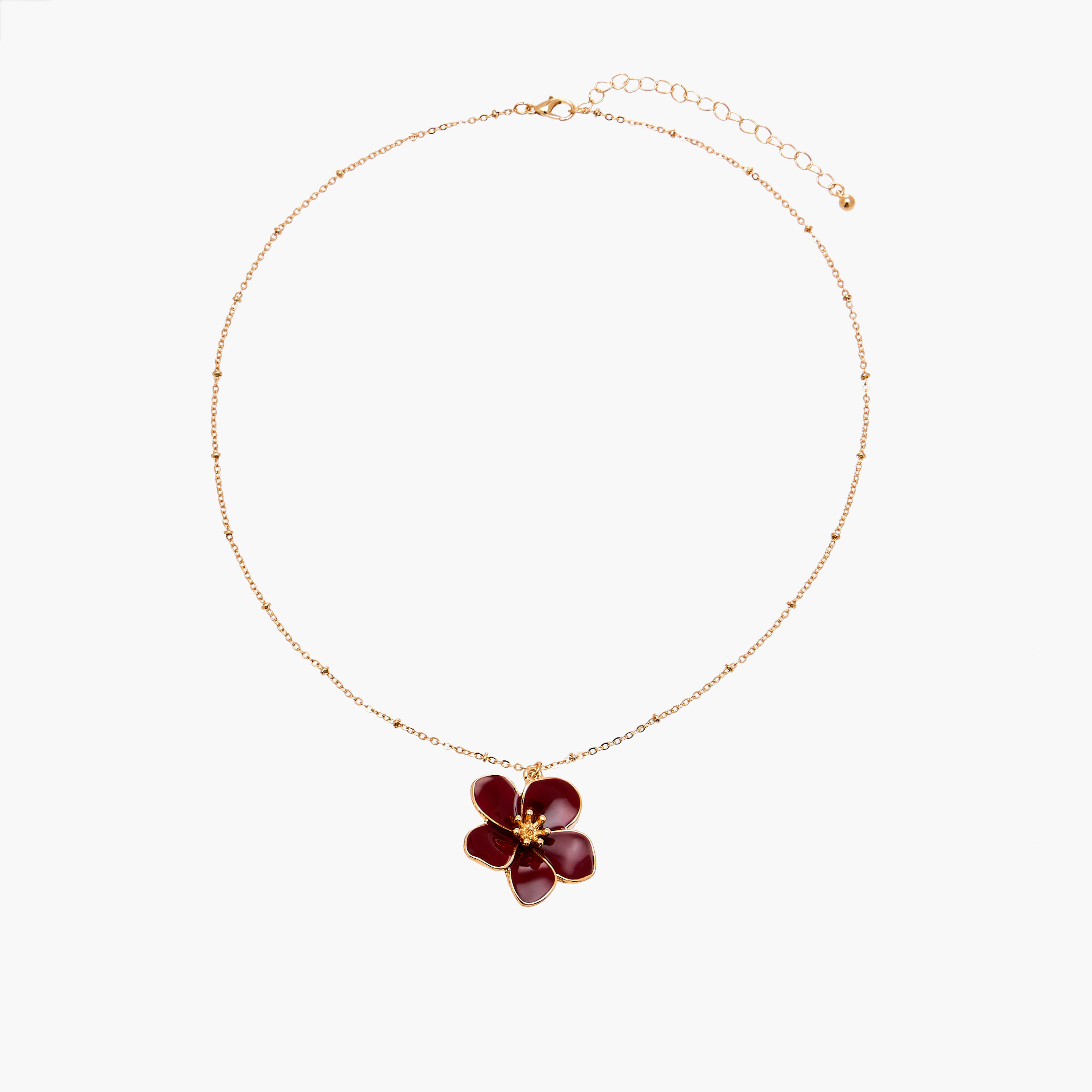 طقم عقد ذهبي مزين 3 قطع-women-watchesandjewellery-jewellery-necklacesandpendants-image-5