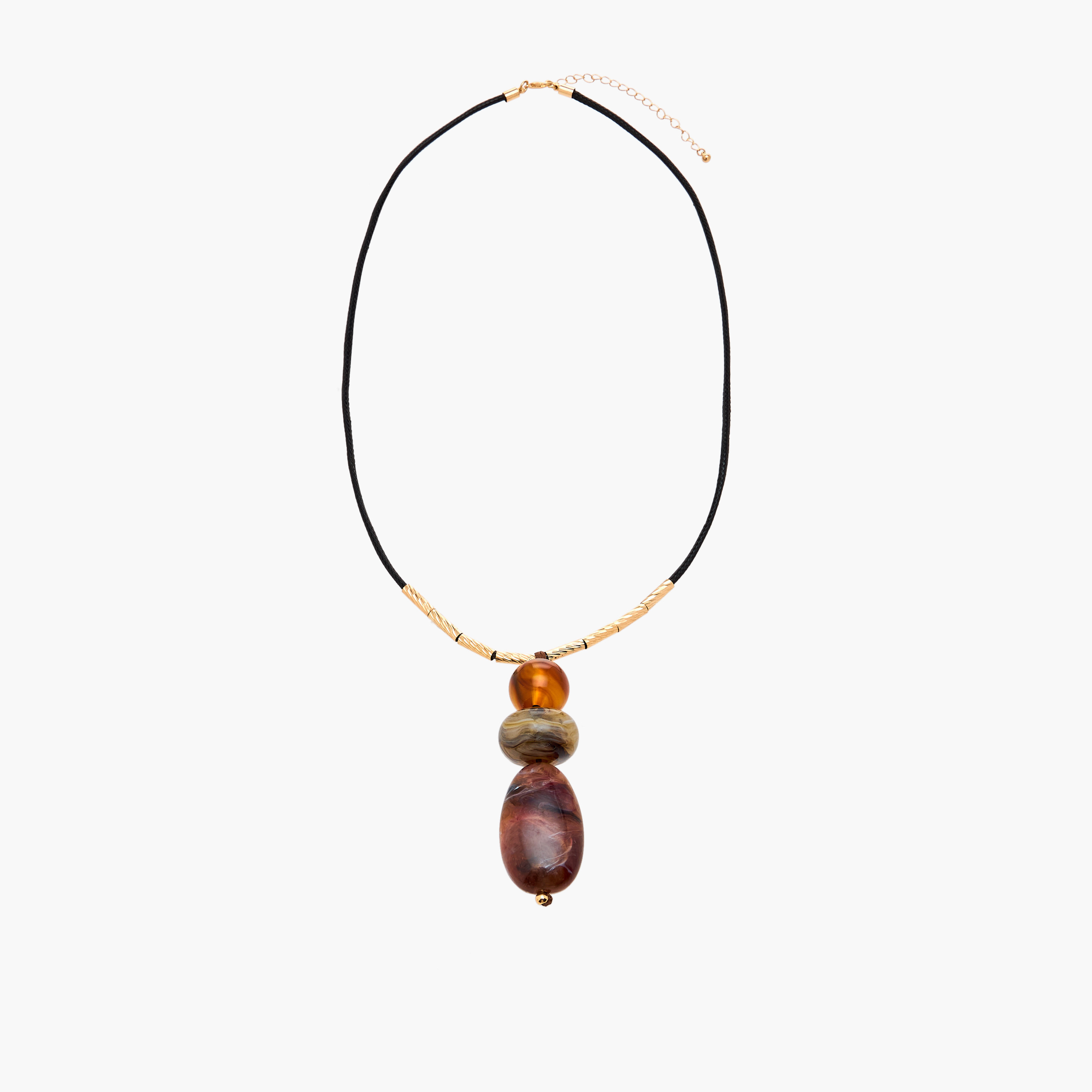 قلادة ذهبية مزينة-women-watchesandjewellery-jewellery-necklacesandpendants-image-1