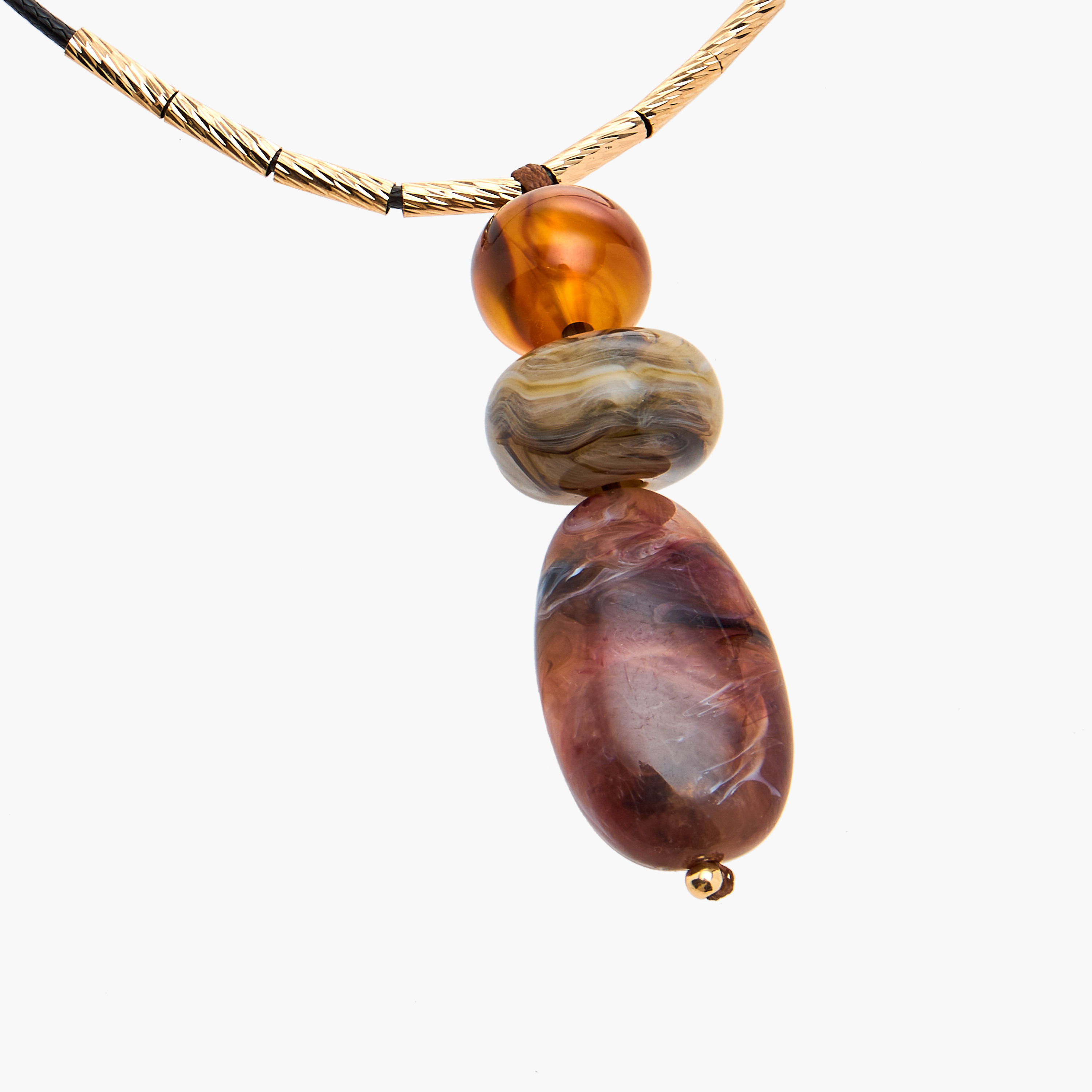 قلادة ذهبية مزينة-women-watchesandjewellery-jewellery-necklacesandpendants-image-4