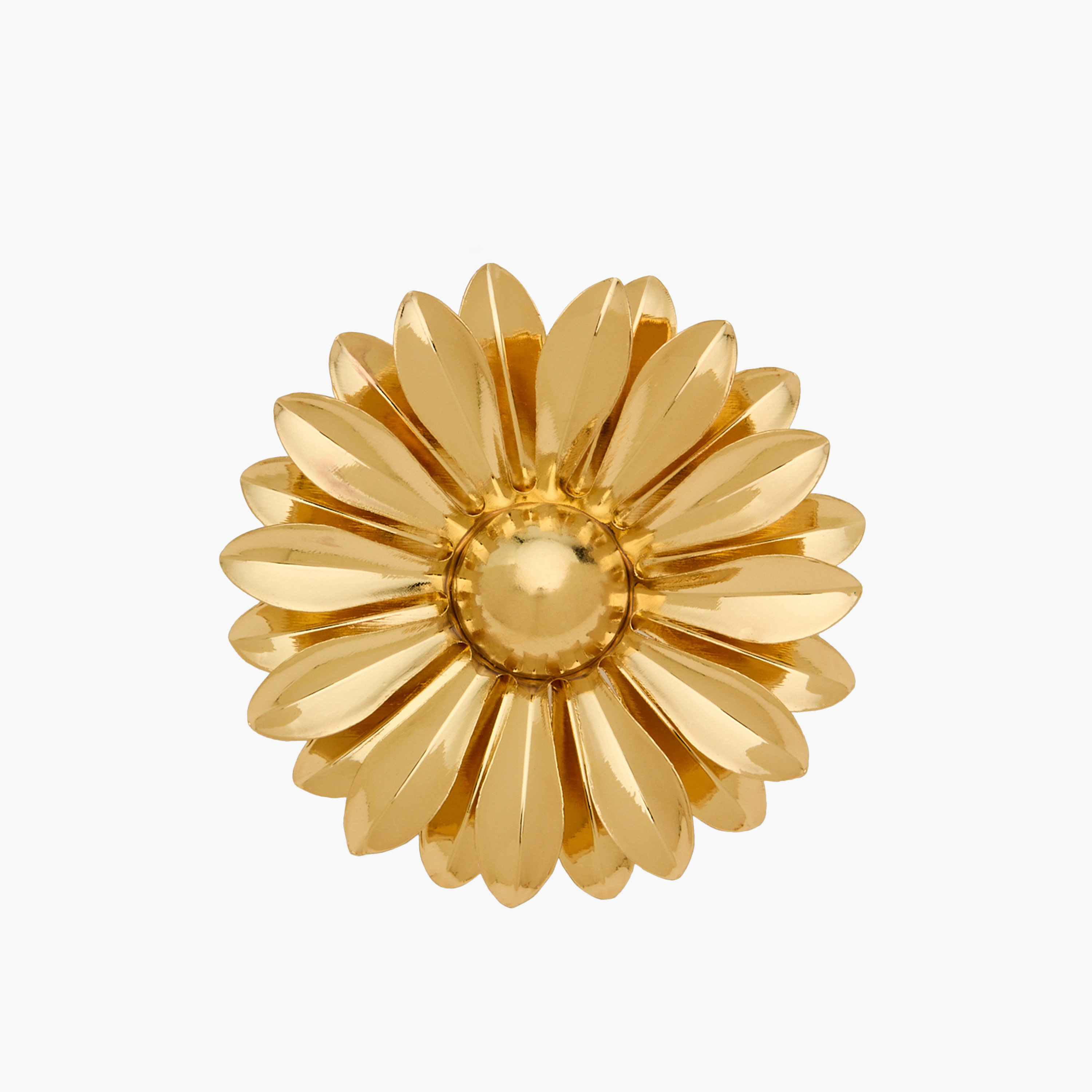 Set of 3 - Floral Gold Tone Brooch-women-clothingaccessories-novelties-image-3