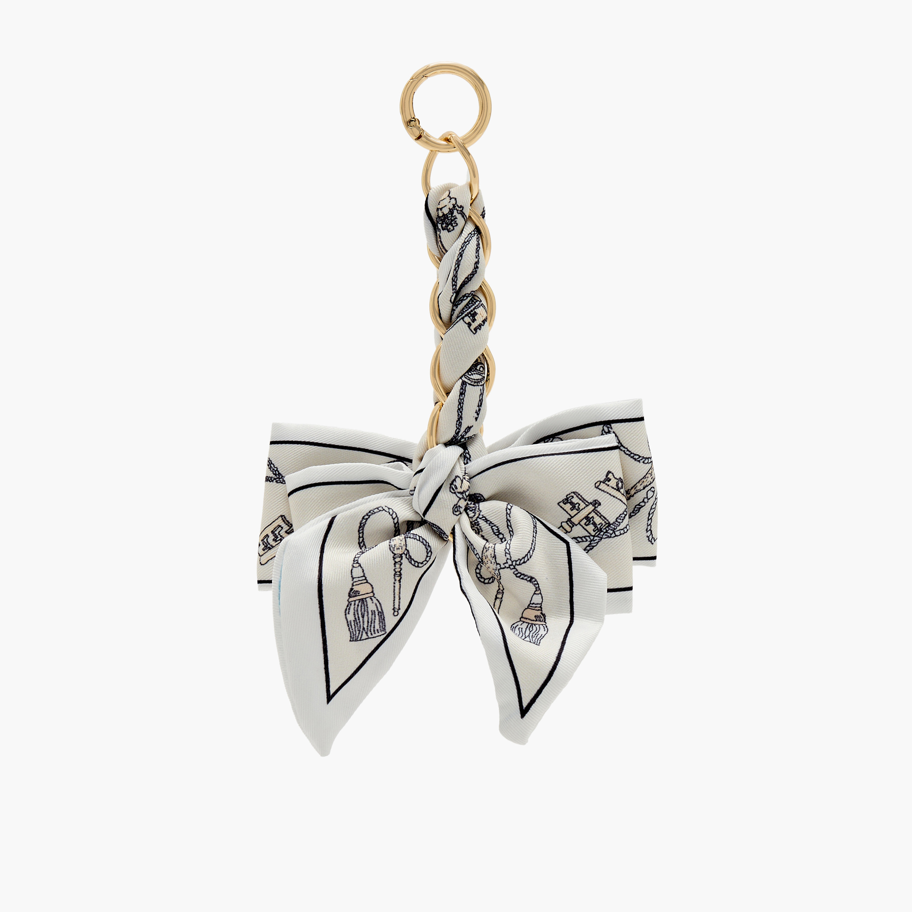 Printed Bow Bag Charm-women-clothingaccessories-novelties-image-1