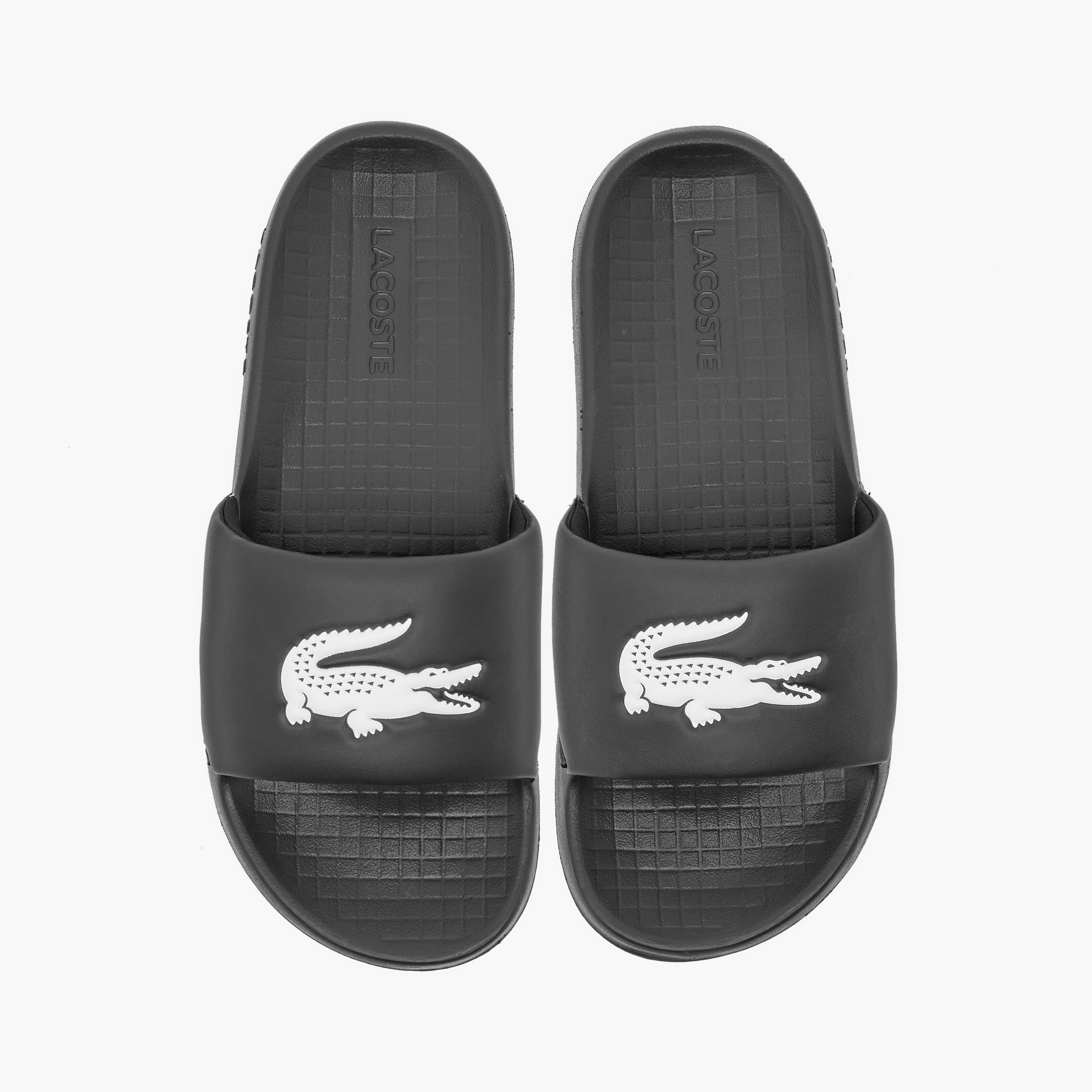 Lacoste Women's Logo Detail Slides-women-shoes-sandals-flats-image-1