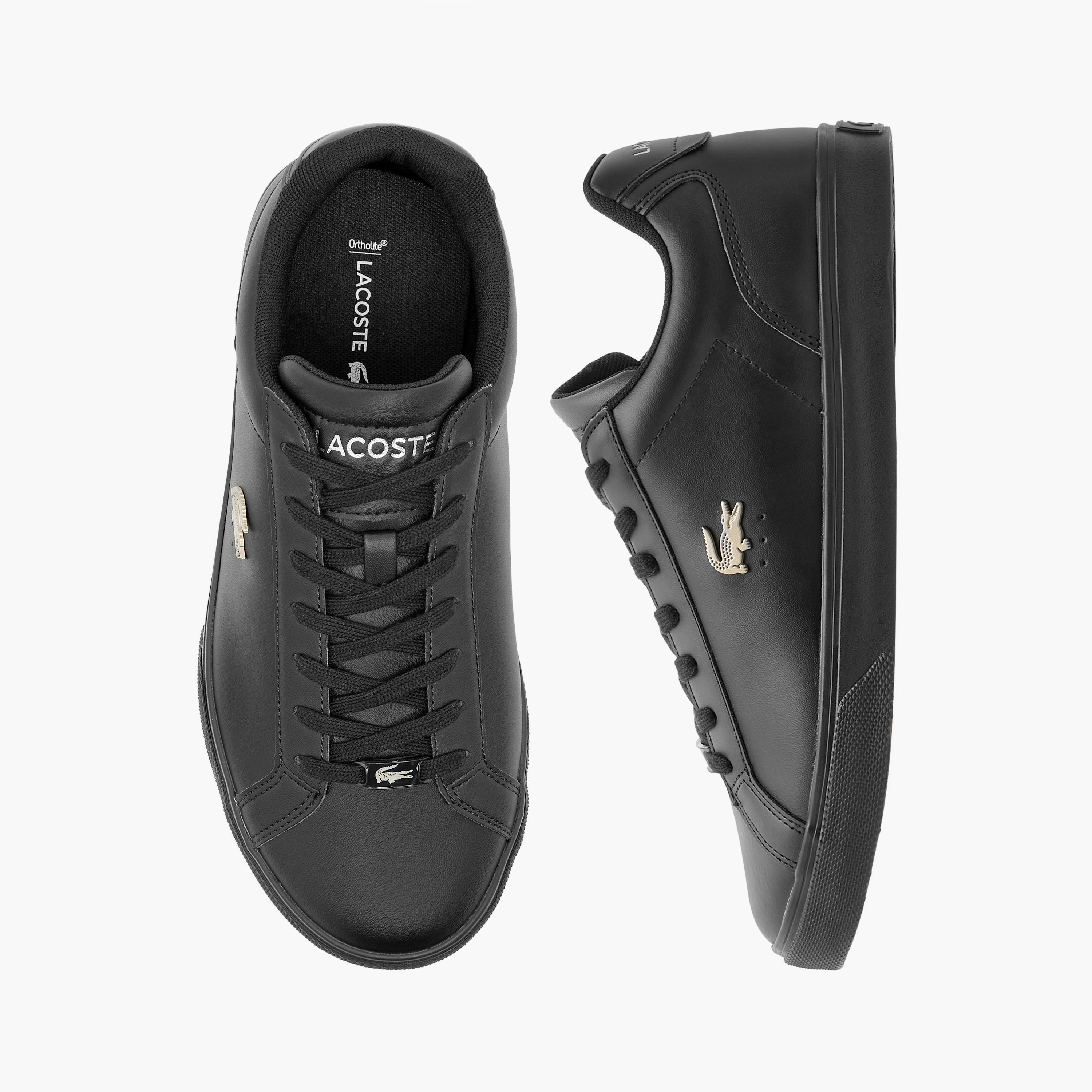 حذاء سنيكرز برباط وشعار للرجال من لاكوست-men-shoes-sneakers-image-1