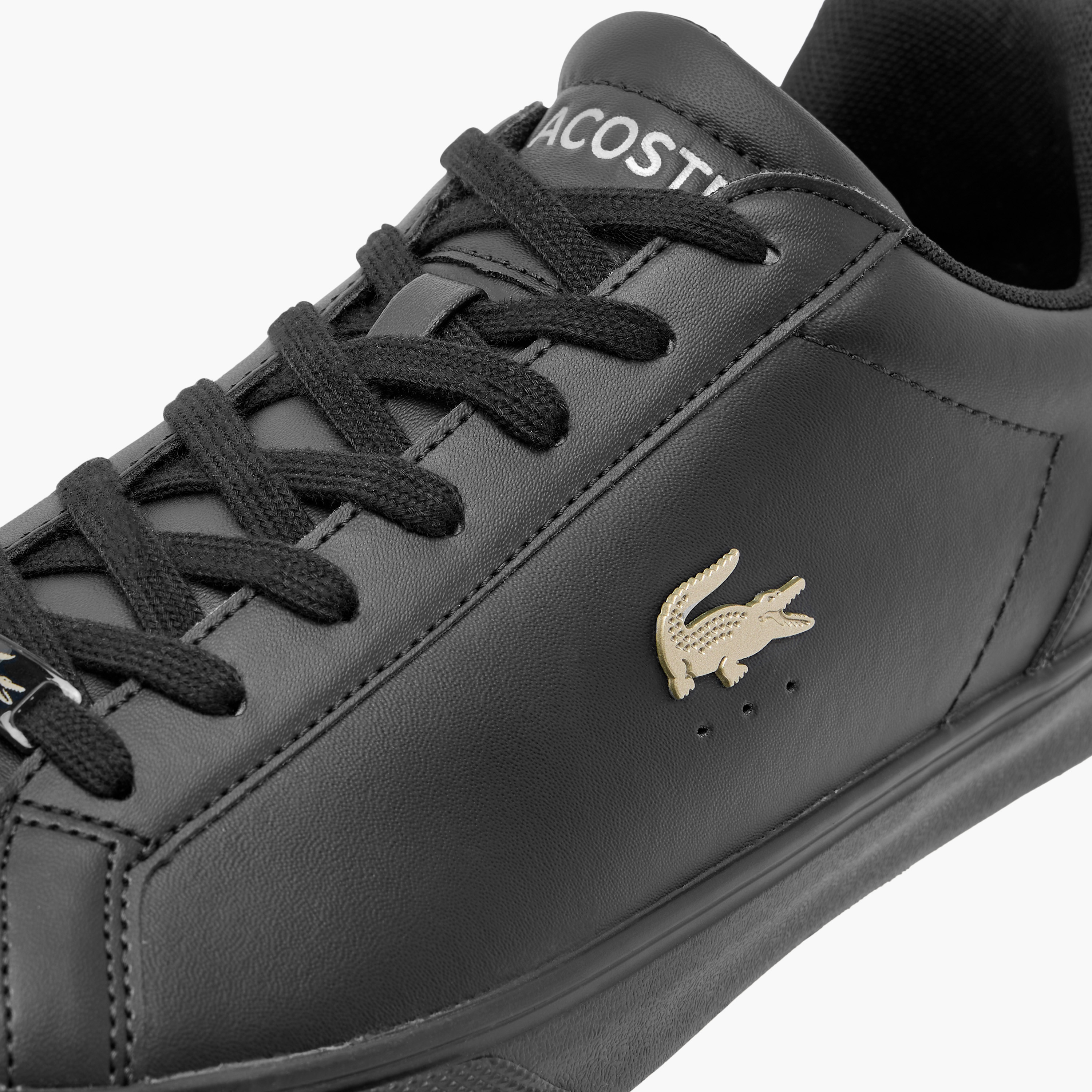 Shop Lacoste Men's Logo Detail Lace-Up Sneakers Online
