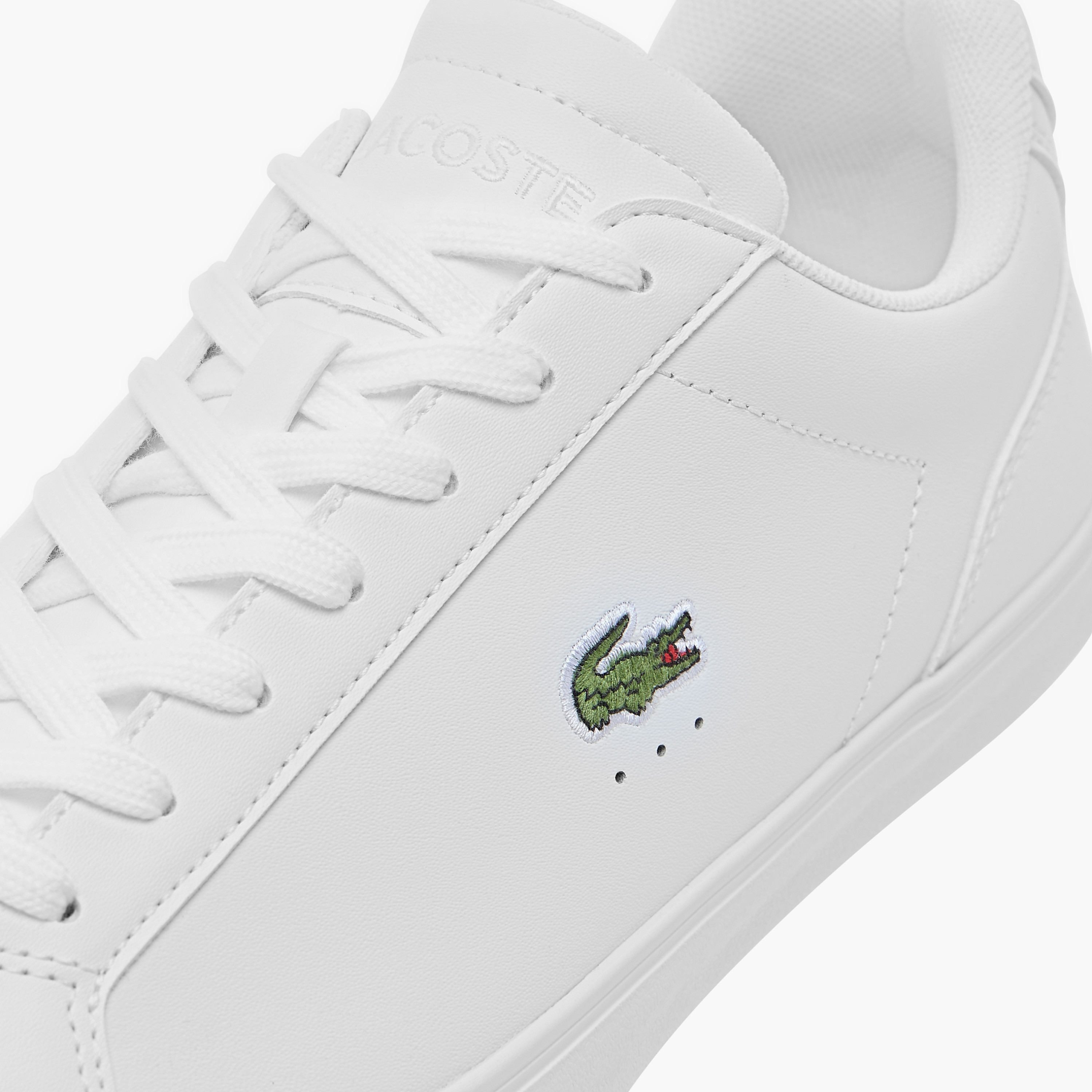 حذاء سنيكرز برباط وتطريز شعار للرجال من لاكوست-men-shoes-sneakers-image-4