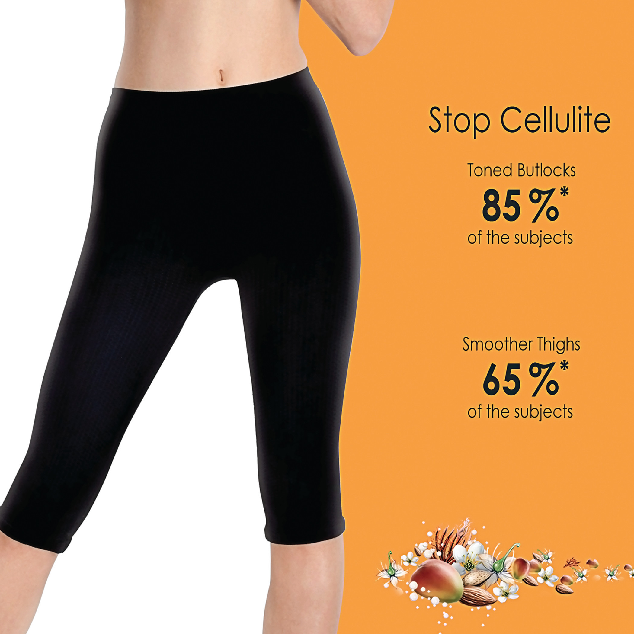 سروال كابريس مكافح للسيلوليت بخصر مطاطي من ليتيس-baby-maternalcare-maternitywear-image-2