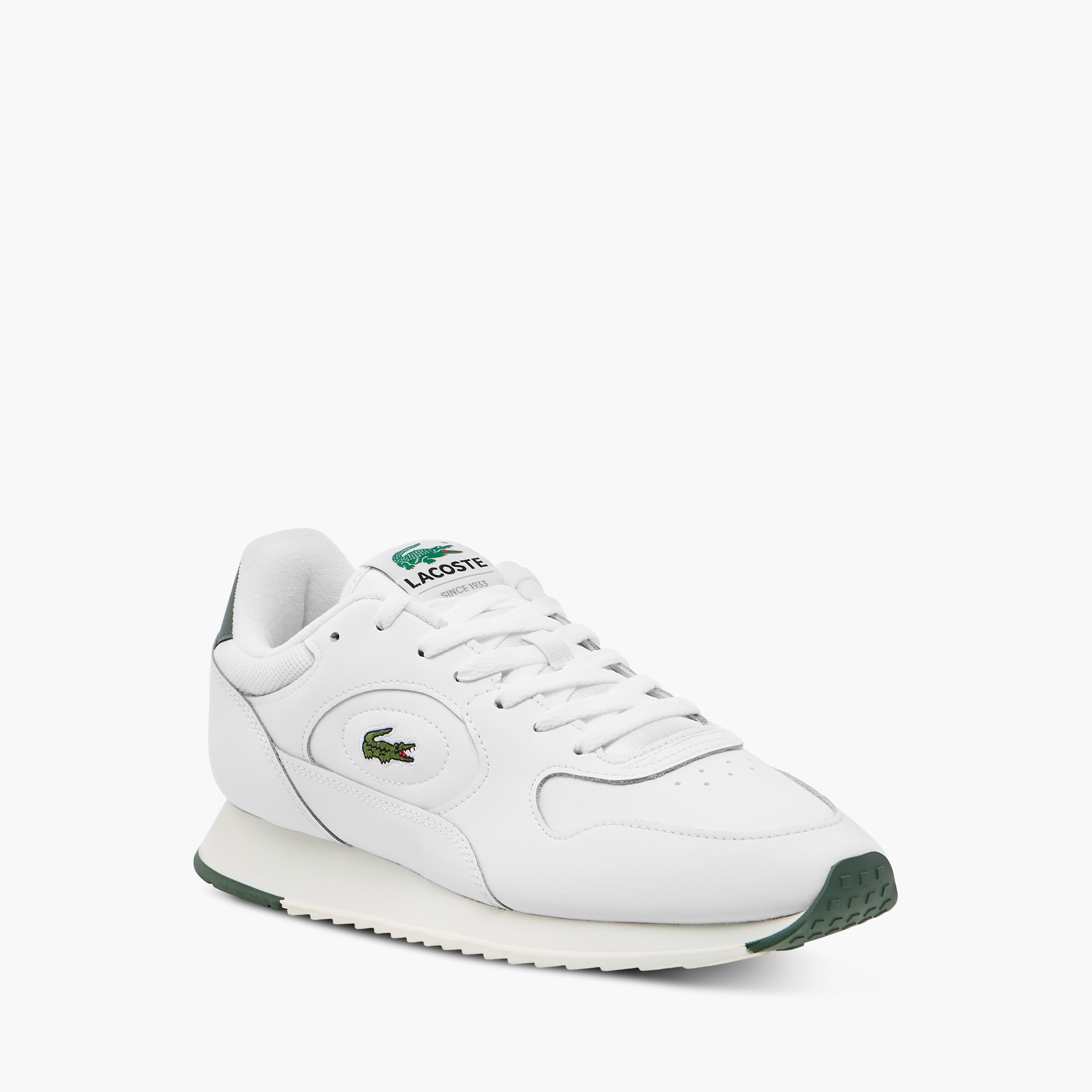 حذاء سنيكرز برباط وتطريز شعار للرجال من لاكوست-men-shoes-sneakers-image-2
