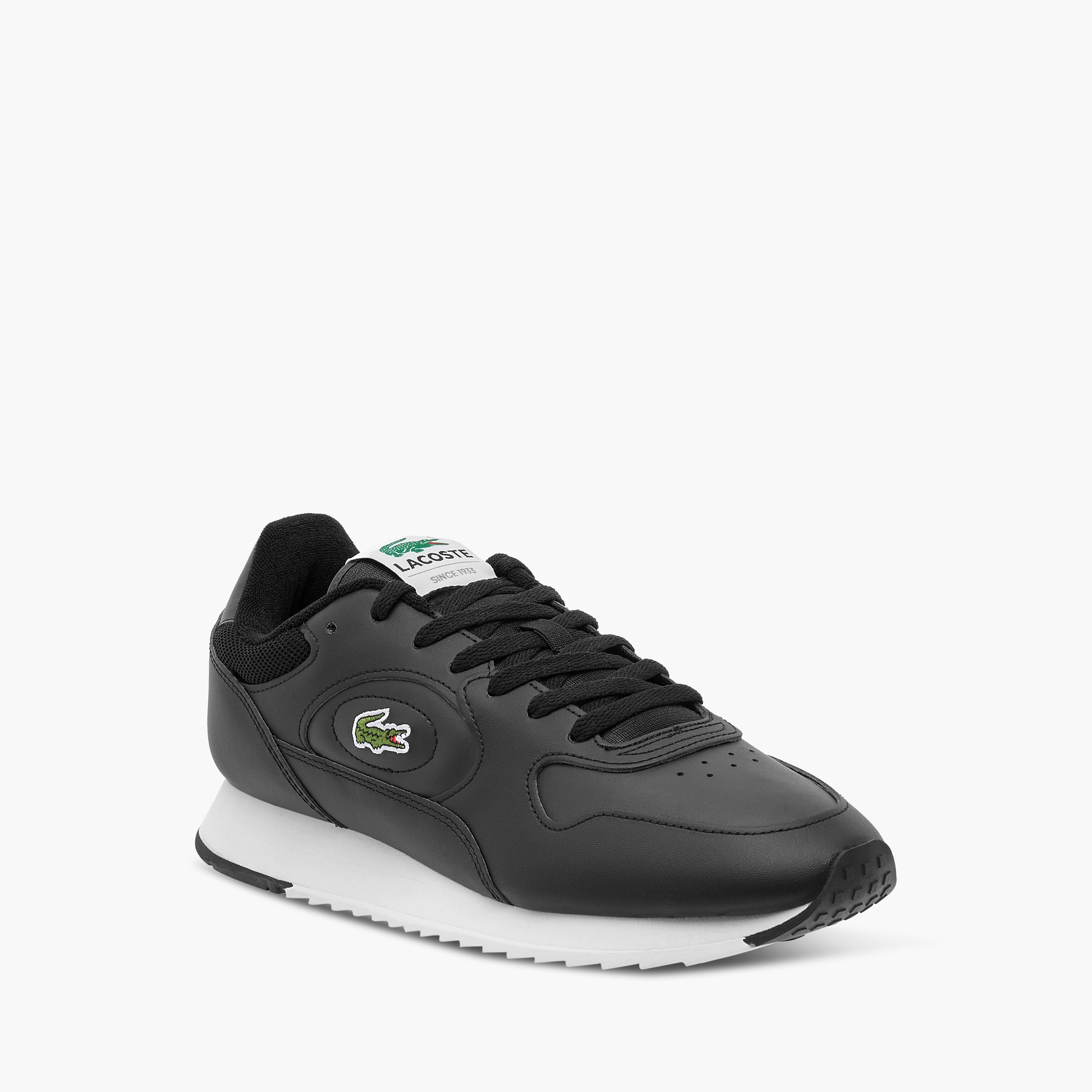 حذاء سنيكرز برباط وتطريز شعار للرجال من لاكوست-men-shoes-sneakers-image-2