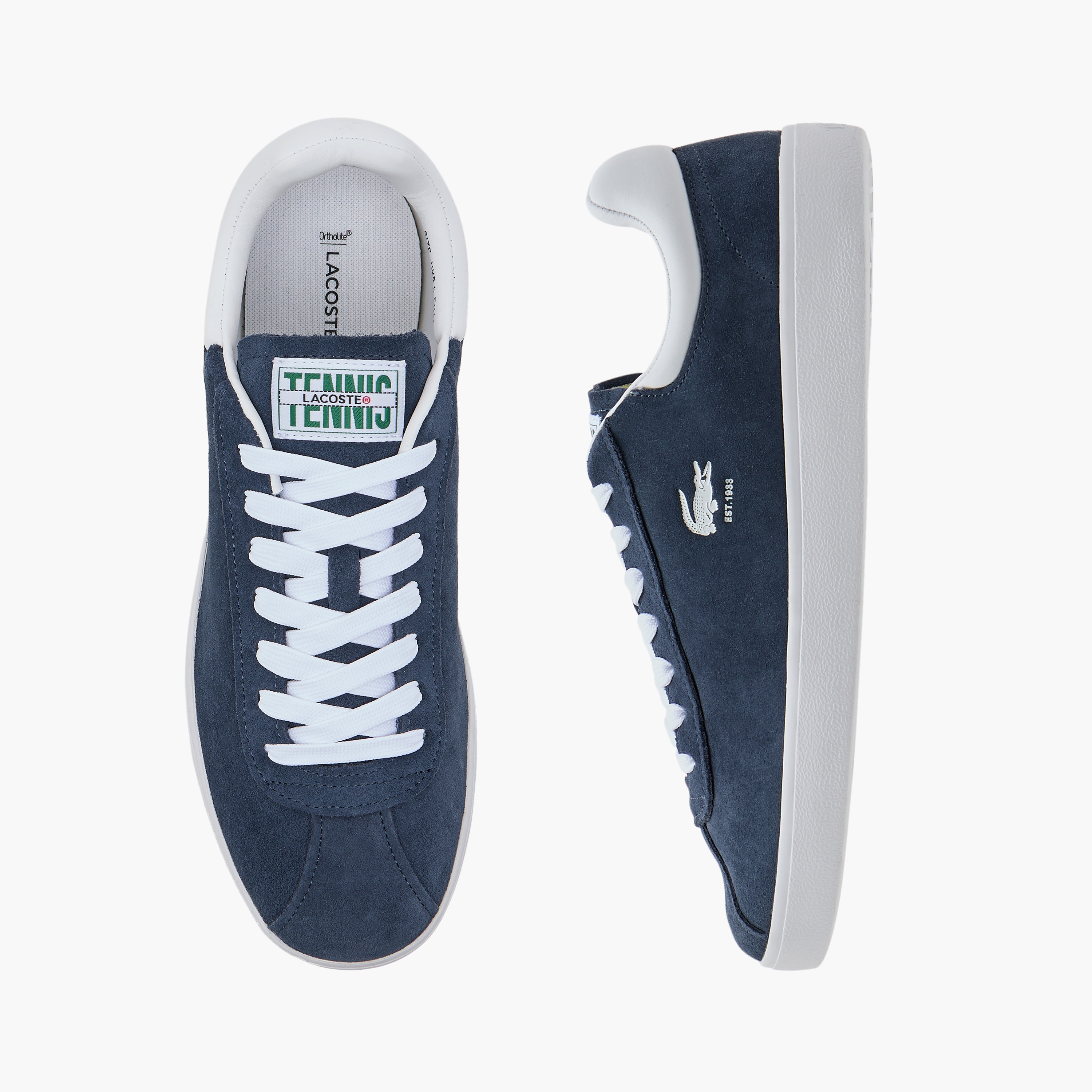 حذاء سنيكرز برباط إغلاق وتفاصيل شعار للرجال من لاكوست-men-shoes-sneakers-image-1